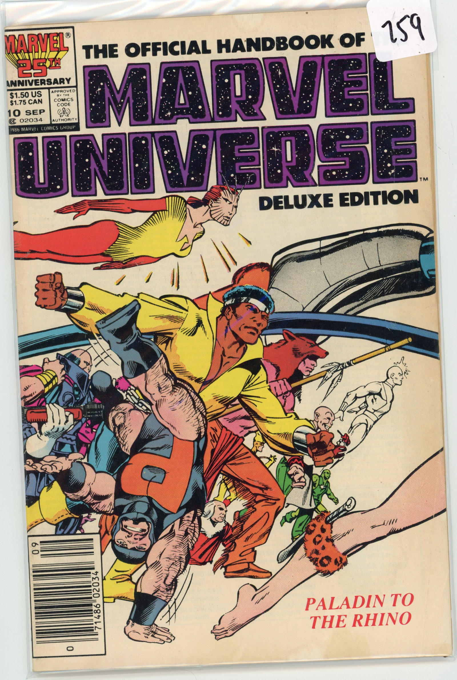 1986 Marvel Universe Issue 10 (1 of 1)