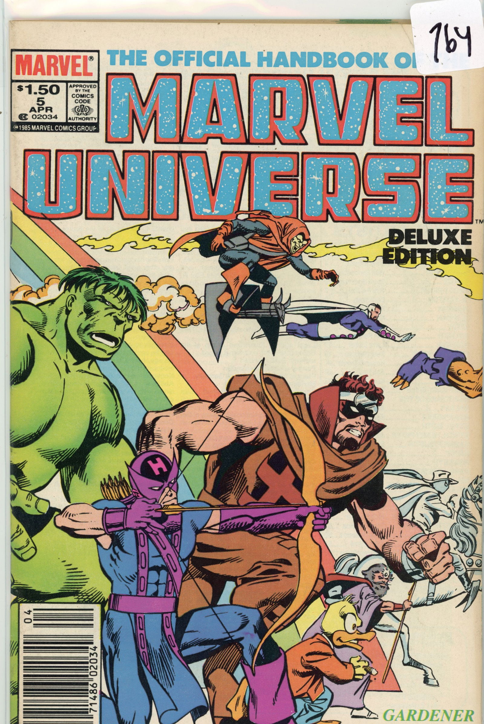1985 Marvel Universe Issue 5 (1 of 1)