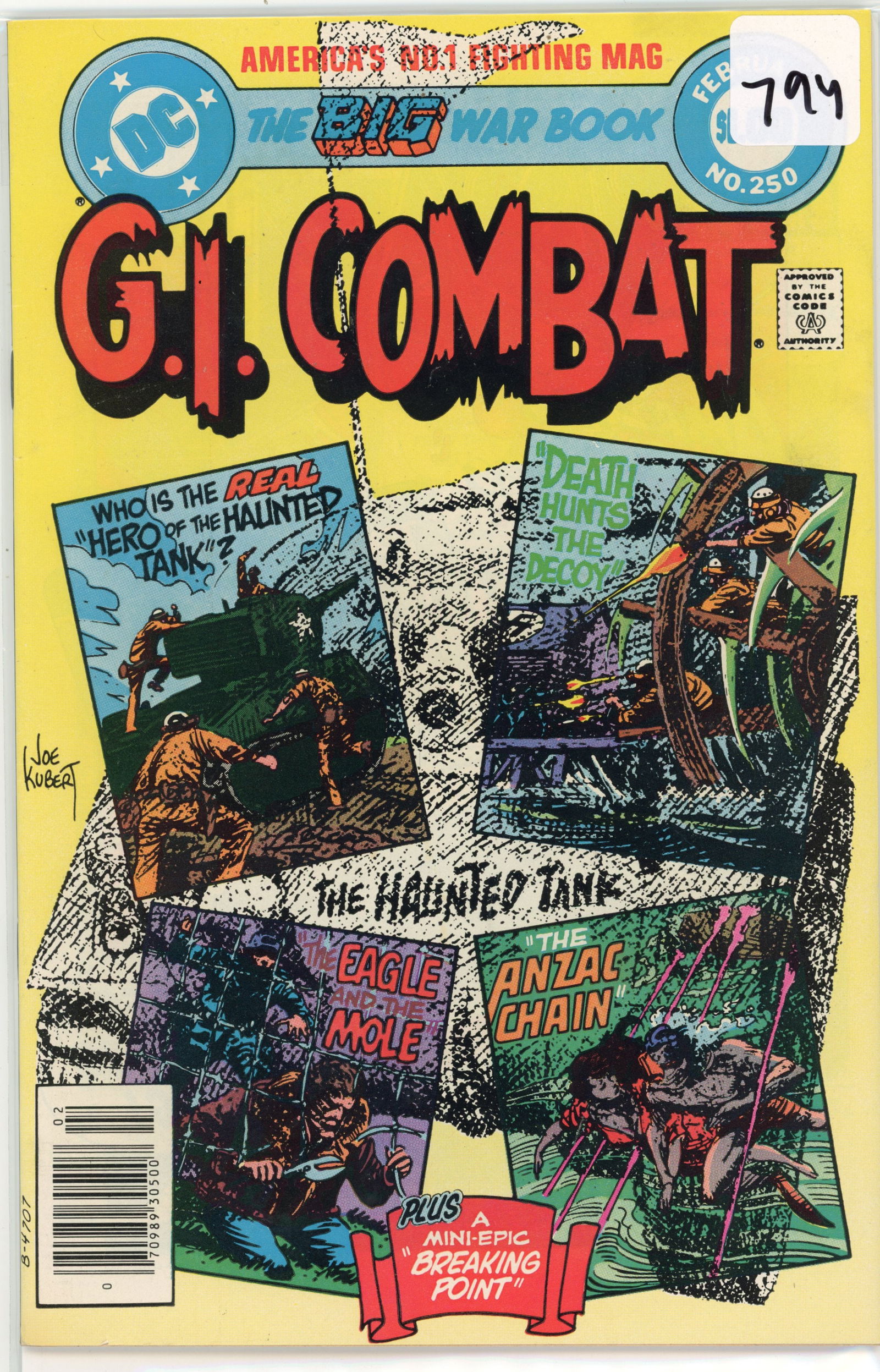 1983 DC G.I. Combat Issue 250 (1 of 1)