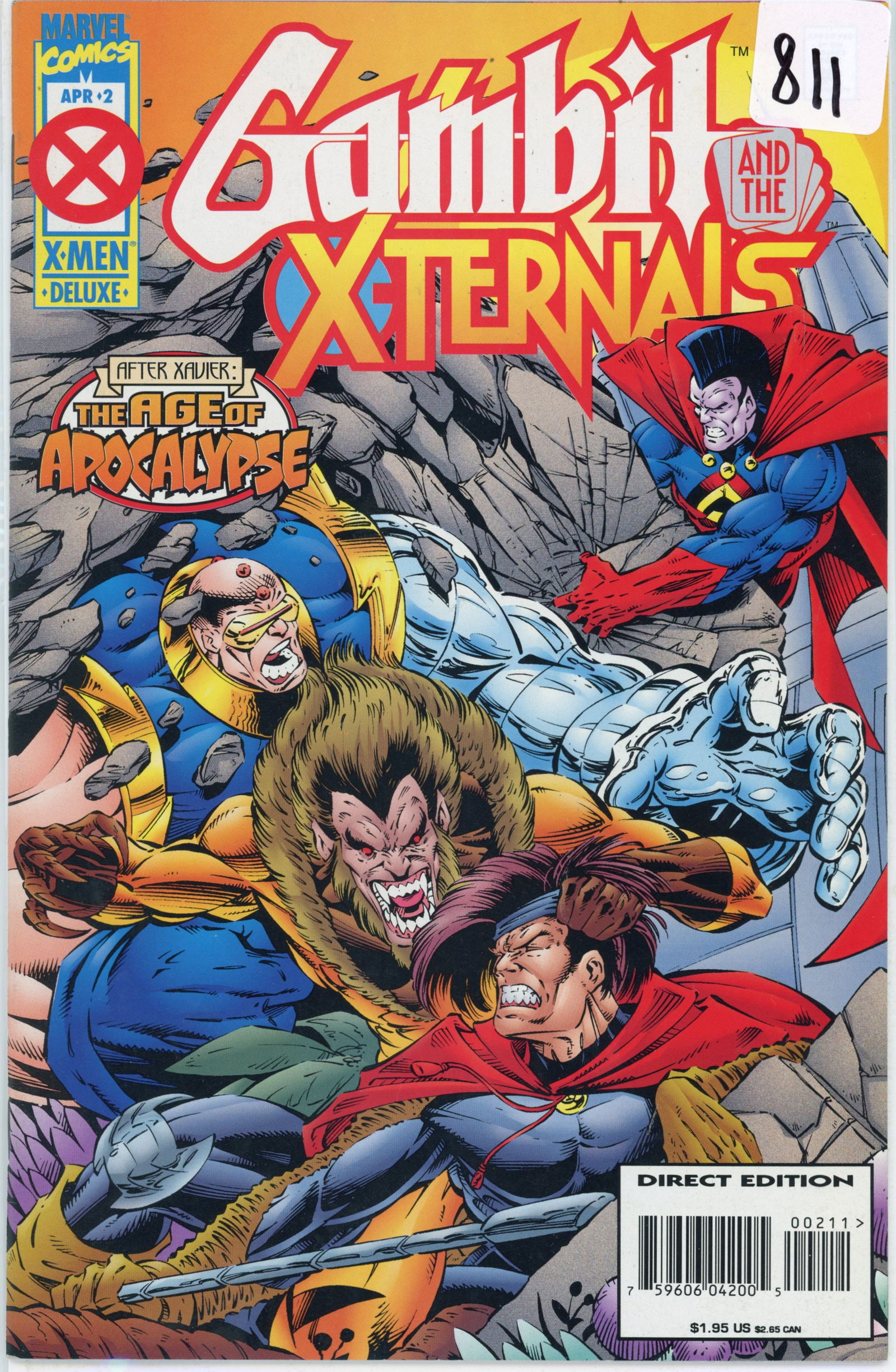 1995 Marvel Gambit Issue 2 (1 of 1)