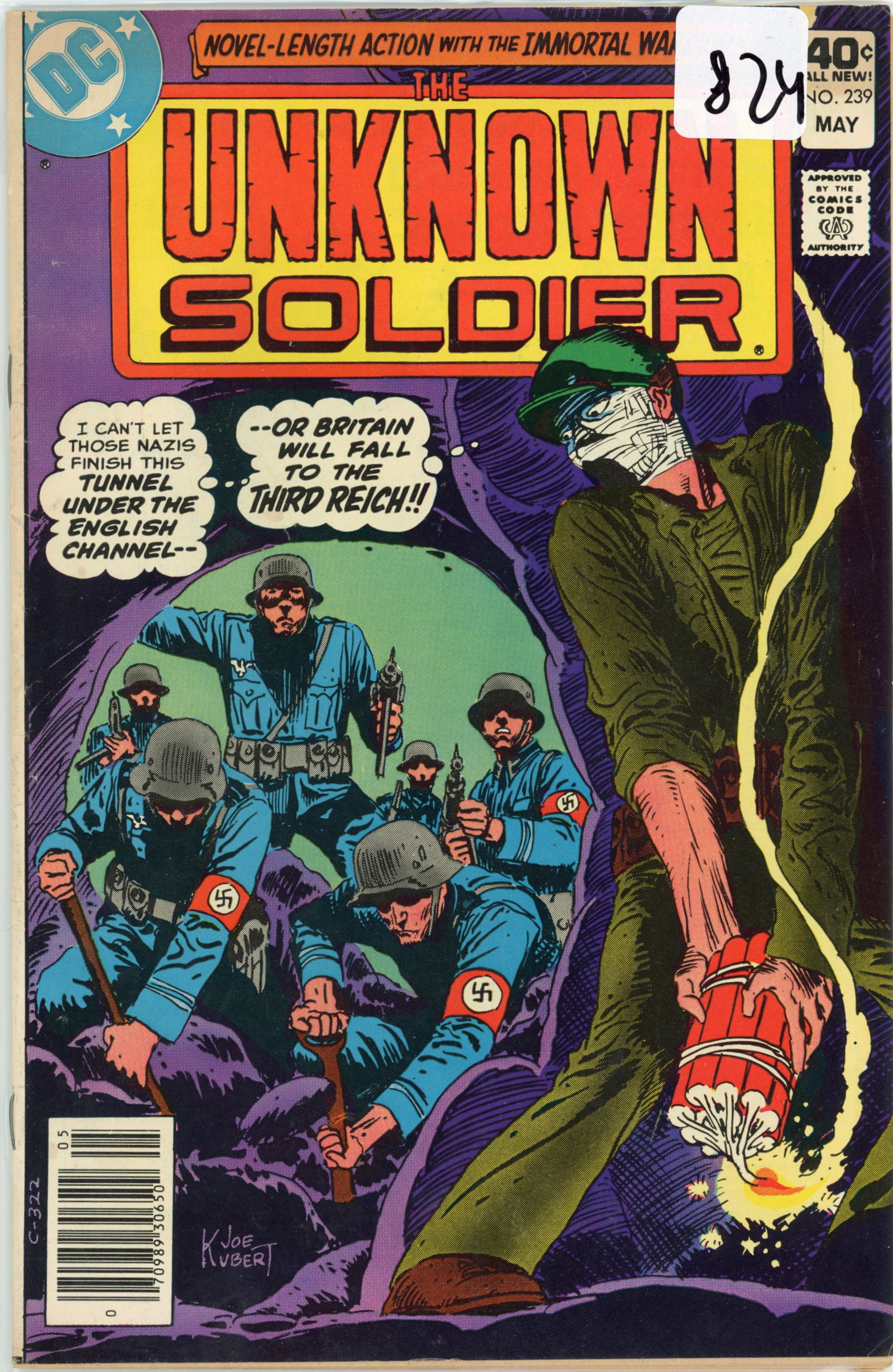 1980 DC UNknown Issue 239: The Unexpected #239 (1980):Title: Part of DC’s horror and mystery anthology series.Plot: Issues of The Unexpected typically contained several short stories that were self-contained, often involving 