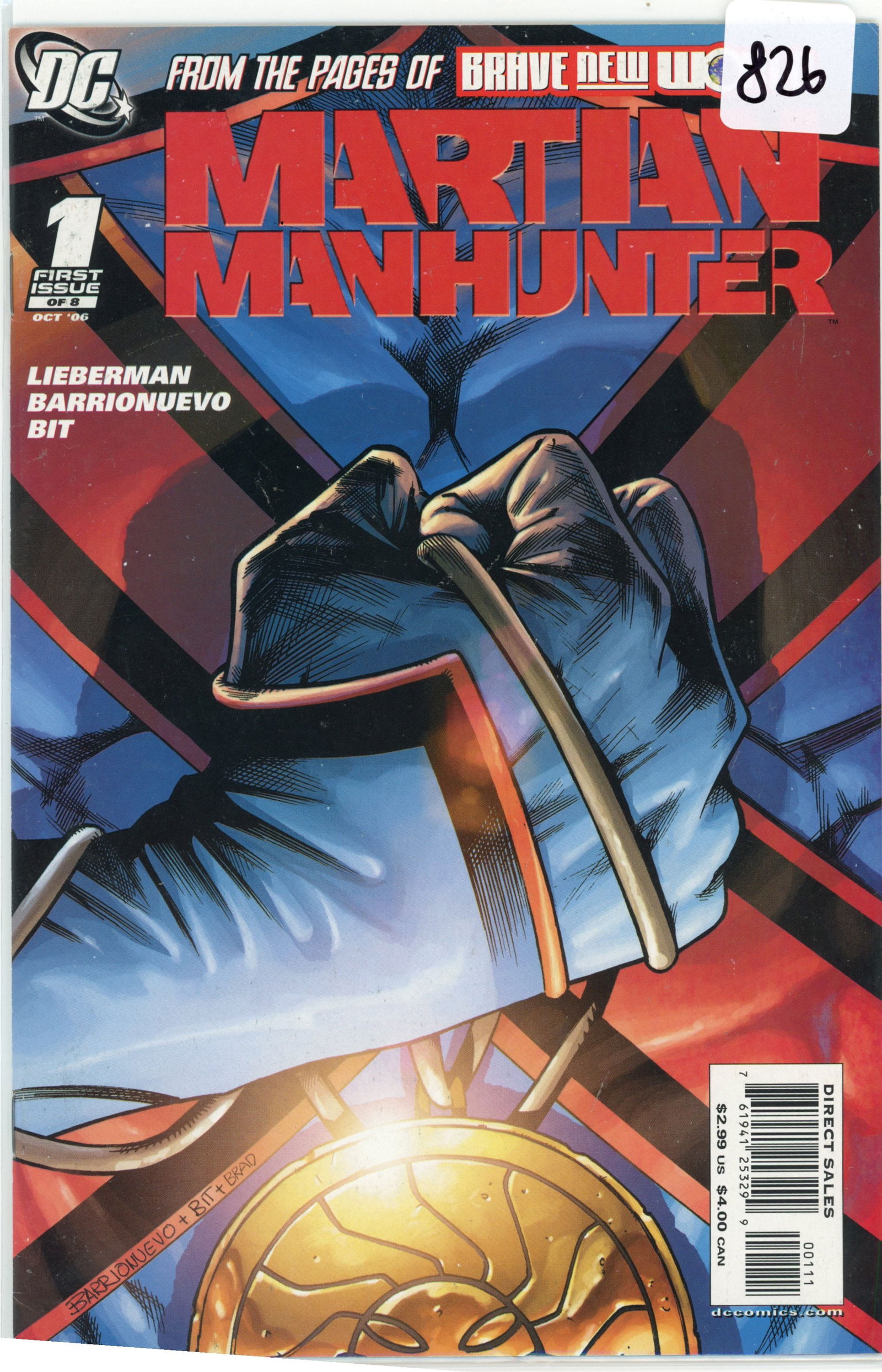 2006 Marvel Martian Man Hunter Issue 1 (1 of 1)