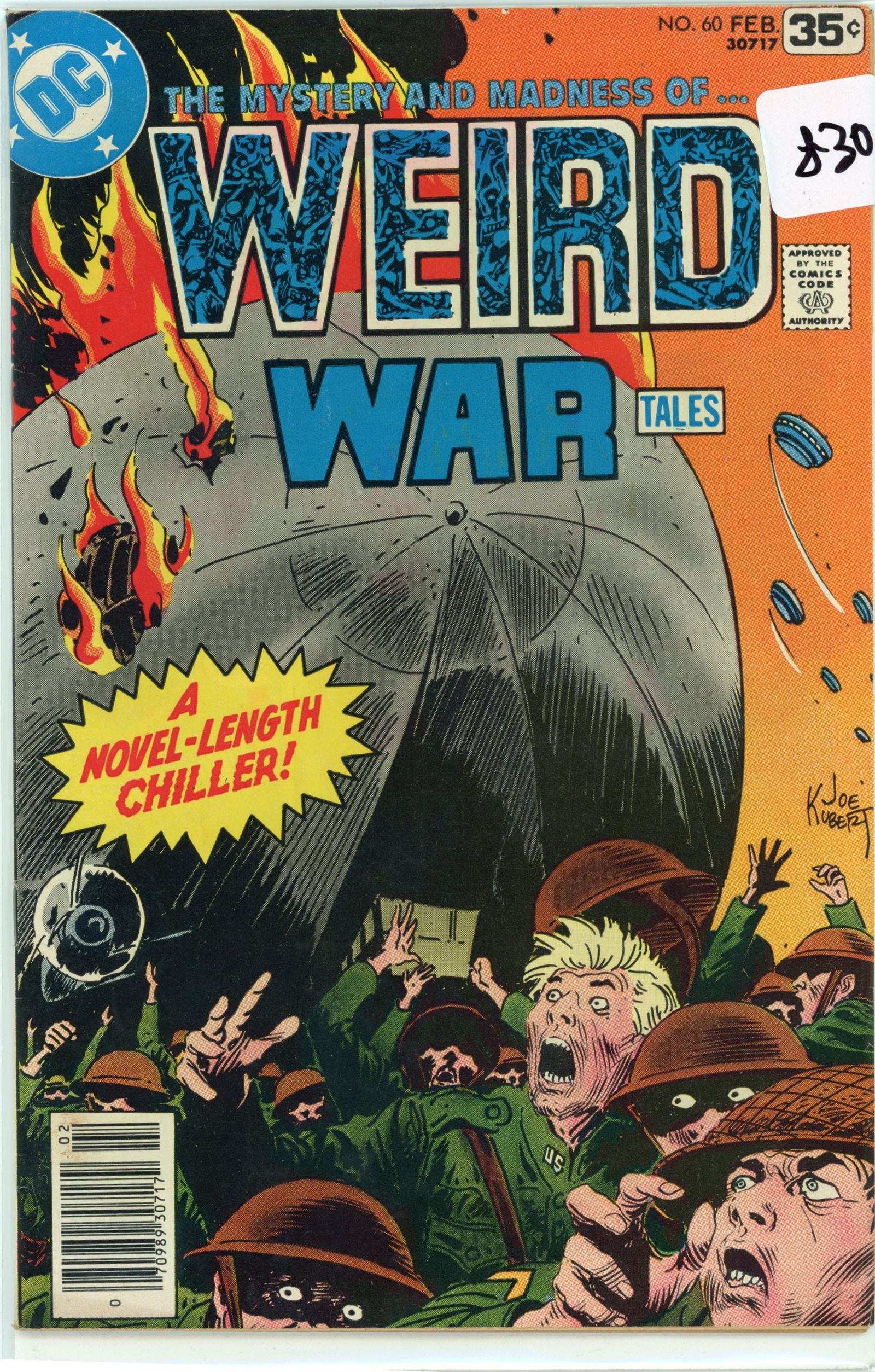 1978 DC Weird War Issue 60 (1 of 1)