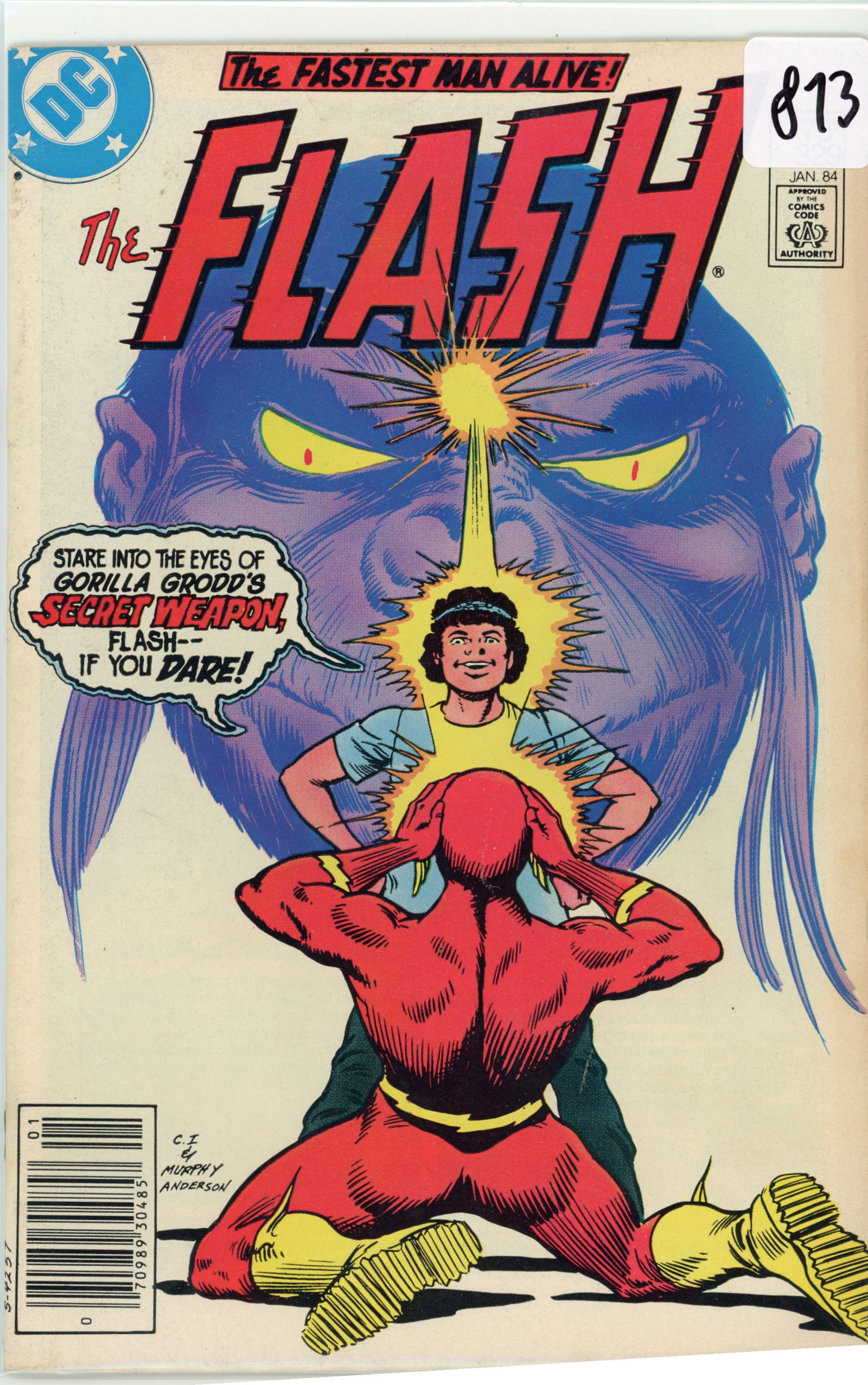 The Flash #329, published in 1984, is a significant issue in the history of the Flash comic series. (1 of 1)