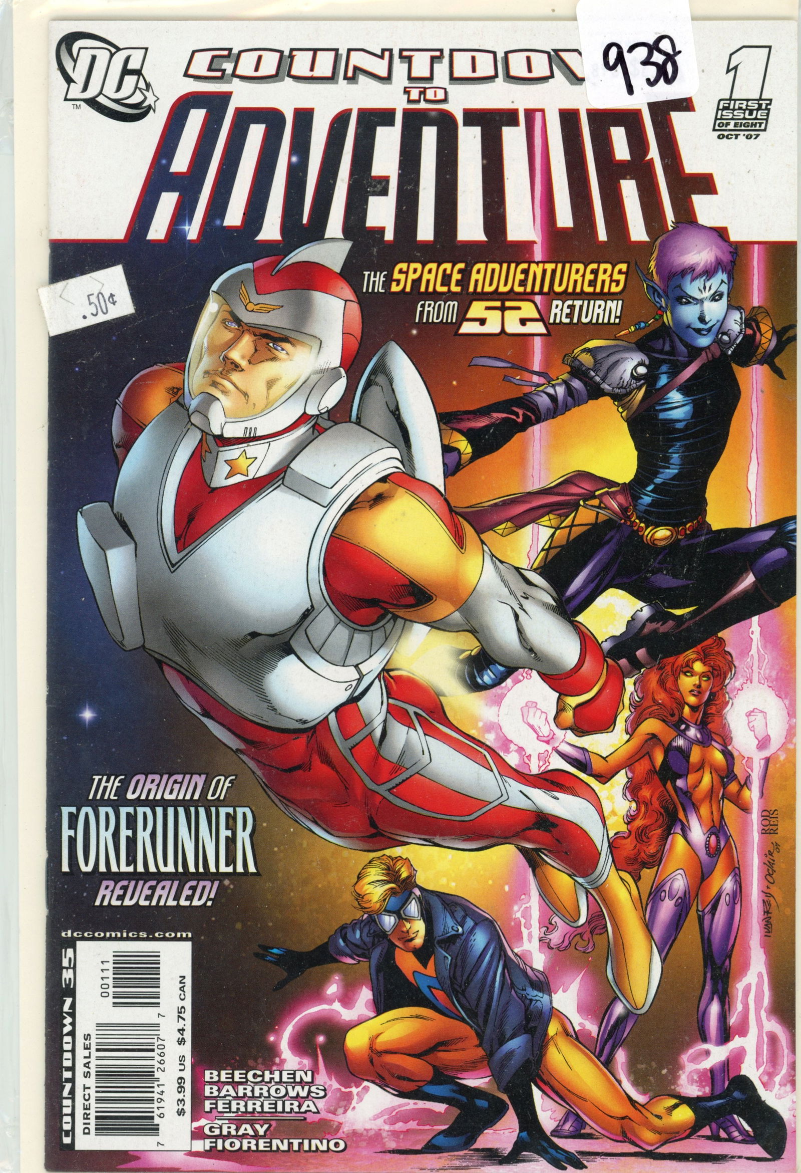 Countdown to Adventure #1, published by DC Comics in 2007, is part of the larger "Countdown" (1 of 1)