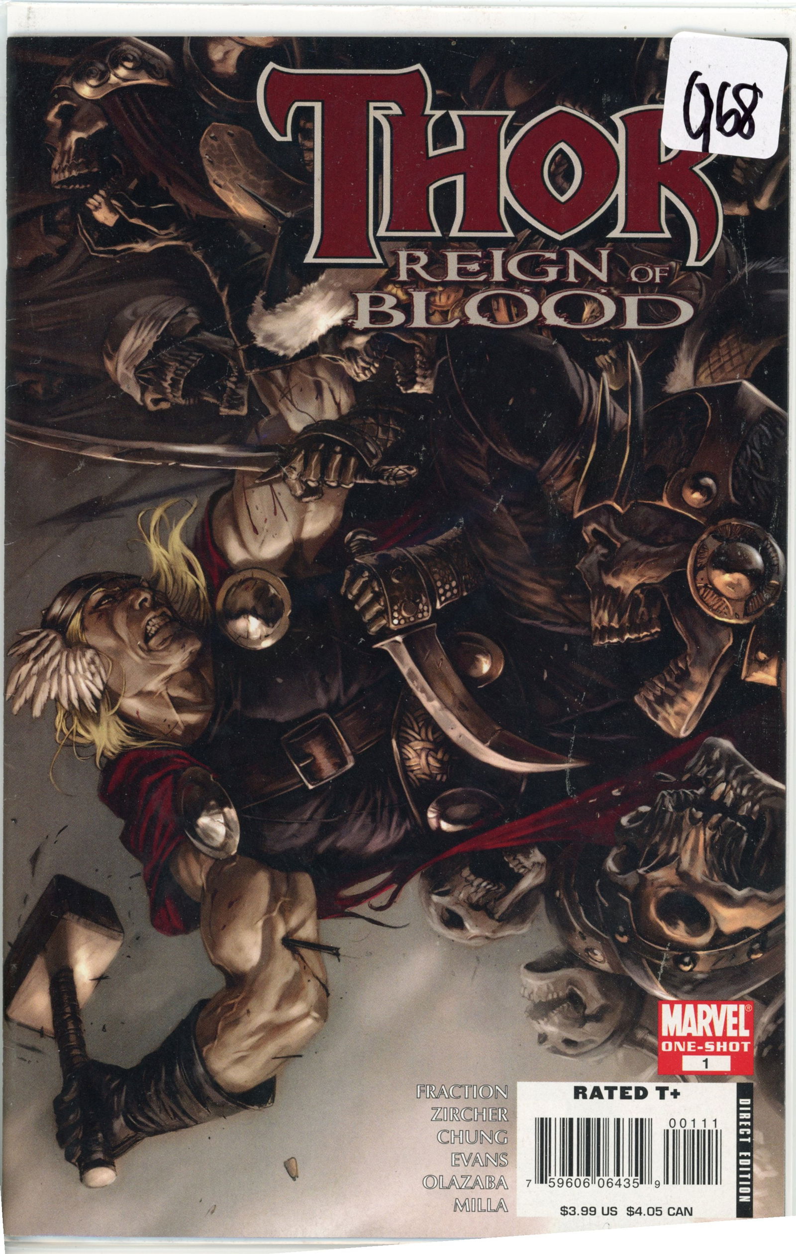 "Thor" #1, published by Marvel Comics in 2008, marks the beginning of a new era for the God of (1 of 1)
