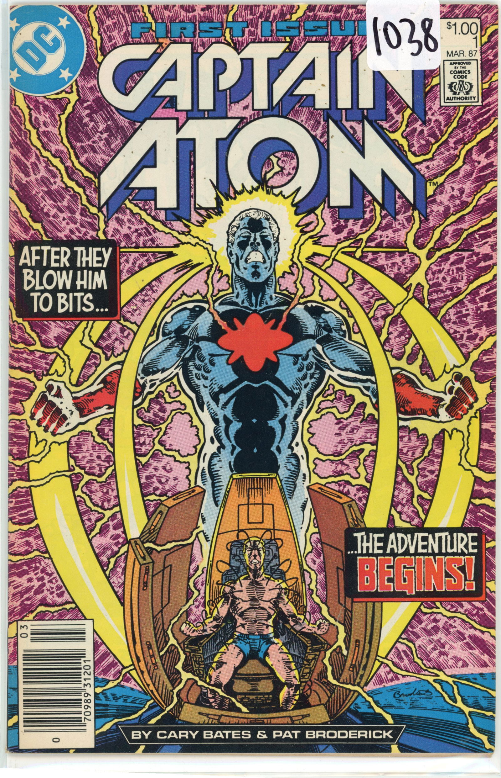 "Captain Atom" #1, published by DC Comics in 1987, marked the relaunch of the character in the (1 of 1)