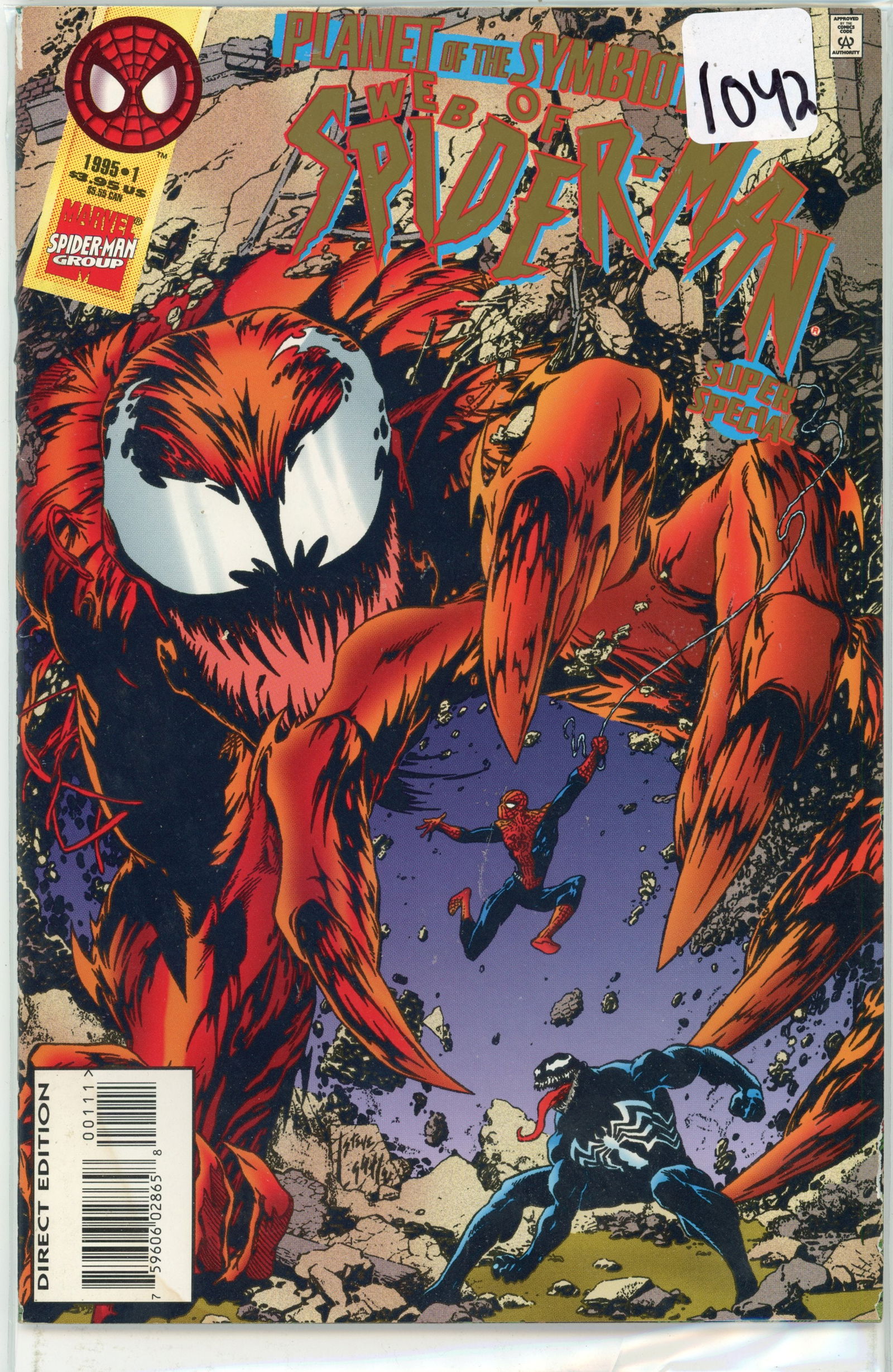 Marvel's Spider-Man Issue #1 from 1995 is part of the "Spider-Man" series that Marvel launched as (1 of 1)