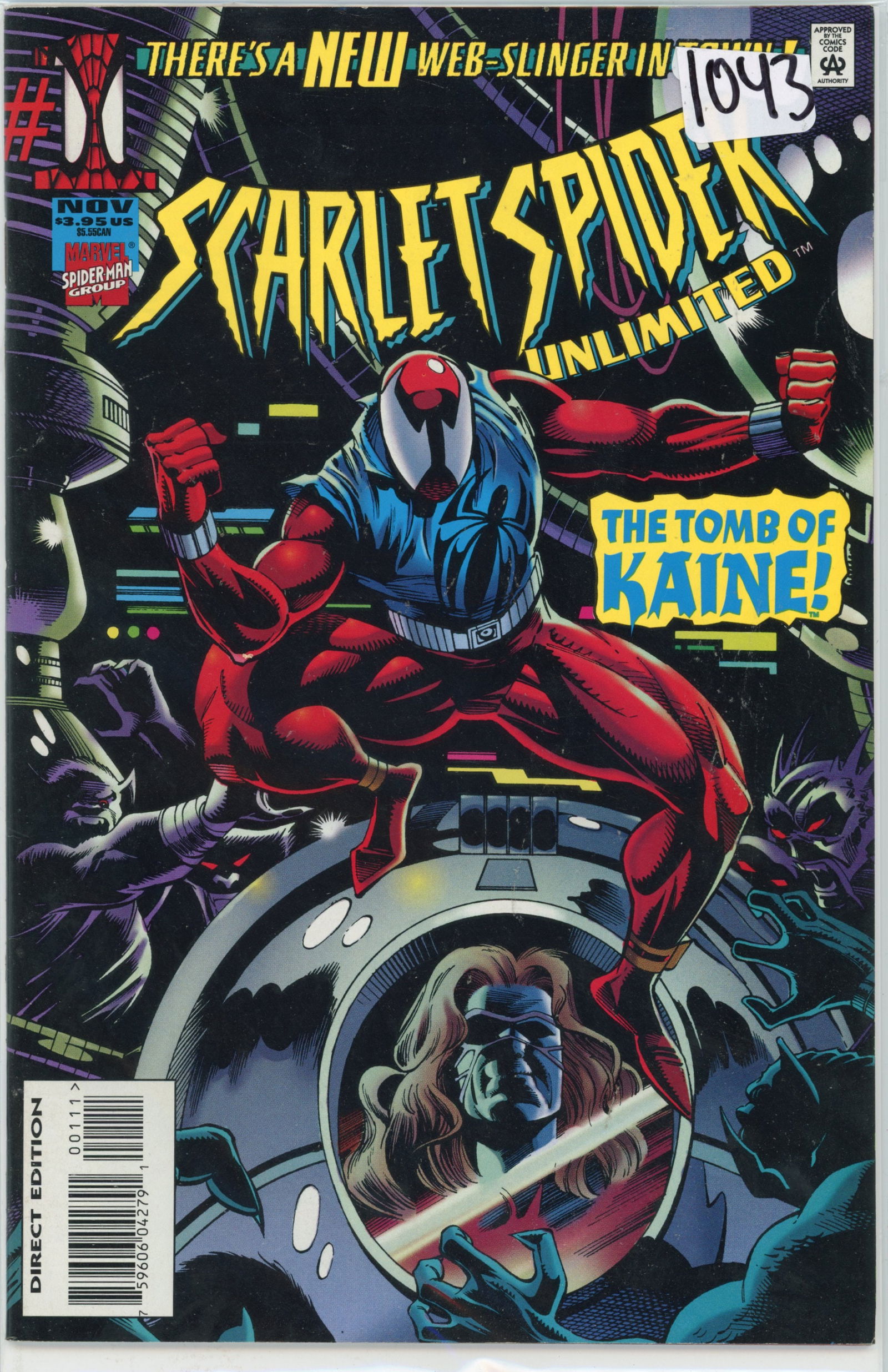Marvel's Spider-Man Issue #1 from 1995 is part of the "Spider-Man" series that Marvel launched as (1 of 1)
