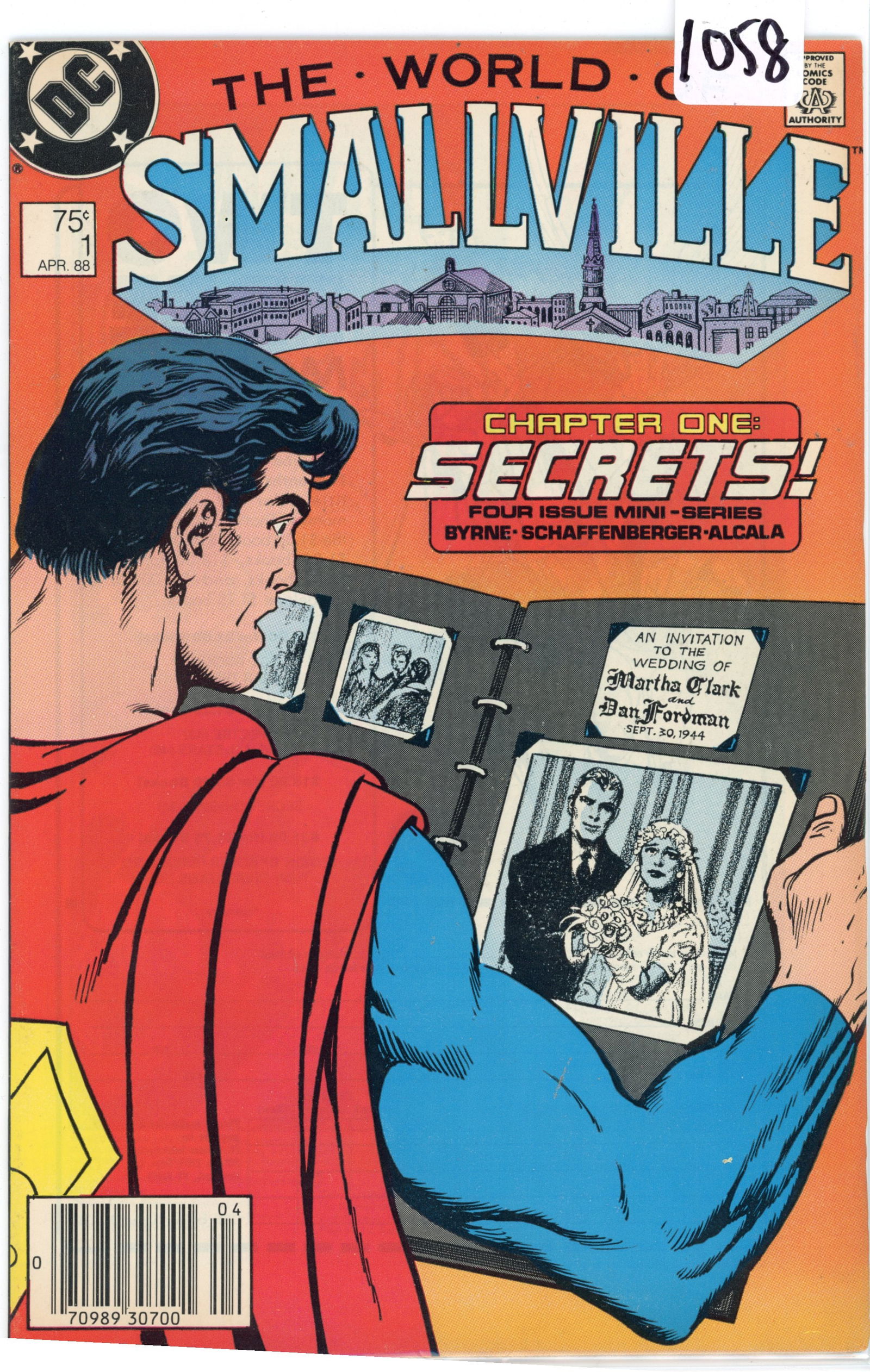 The World of Smallville #1 (1988) is a limited series published by DC Comics. It is a spin-off of (1 of 1)
