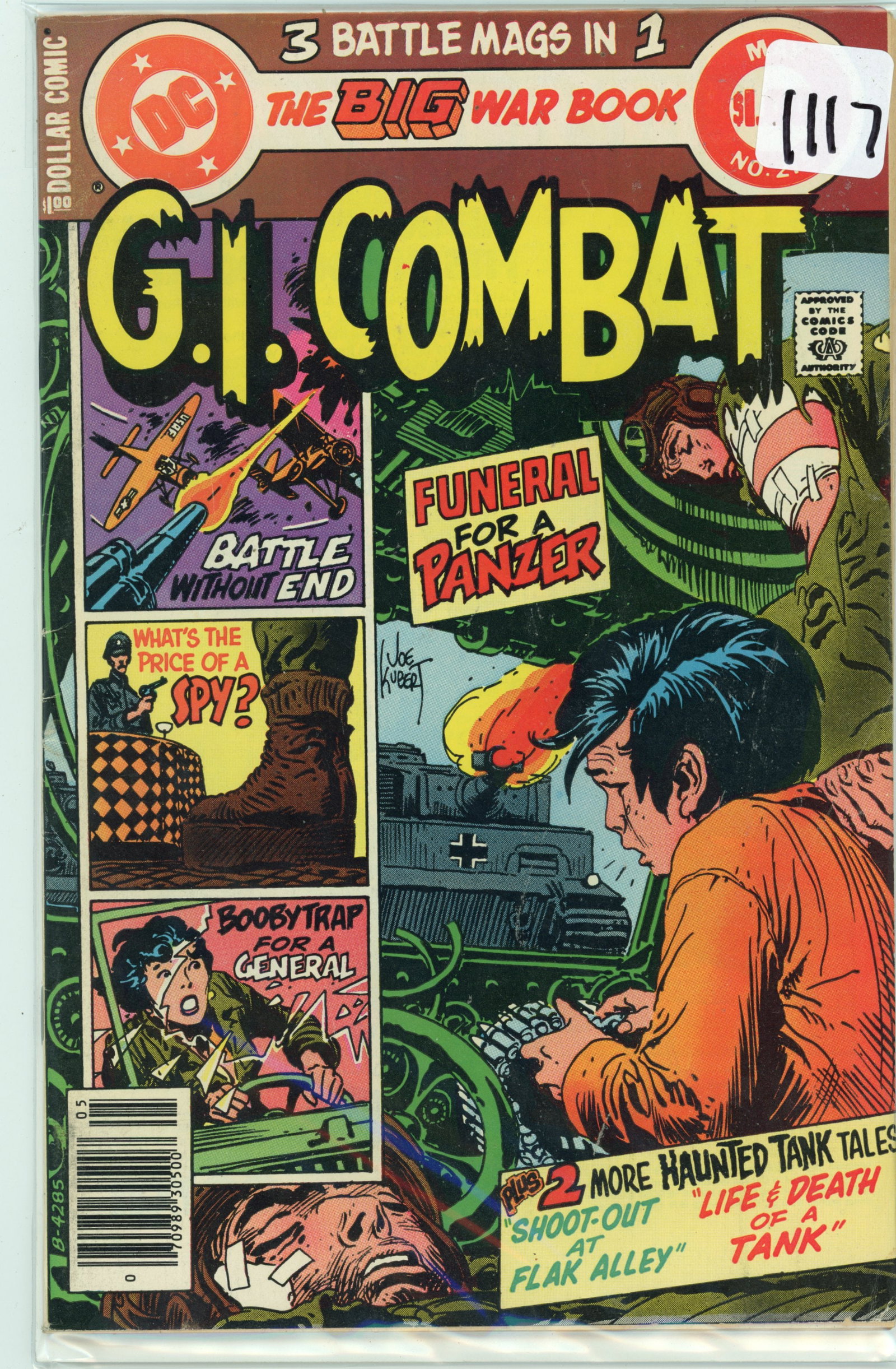 G.I. Combat Issue #219, published in 1980 by DC Comics, is part of the long-running war comic series (1 of 1)