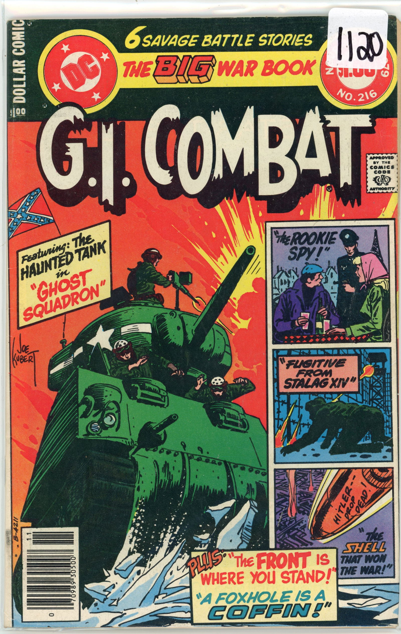 G.I. Combat Issue #216 (1978) is a part of DC Comics' long-running war comic series, which primarily (1 of 1)