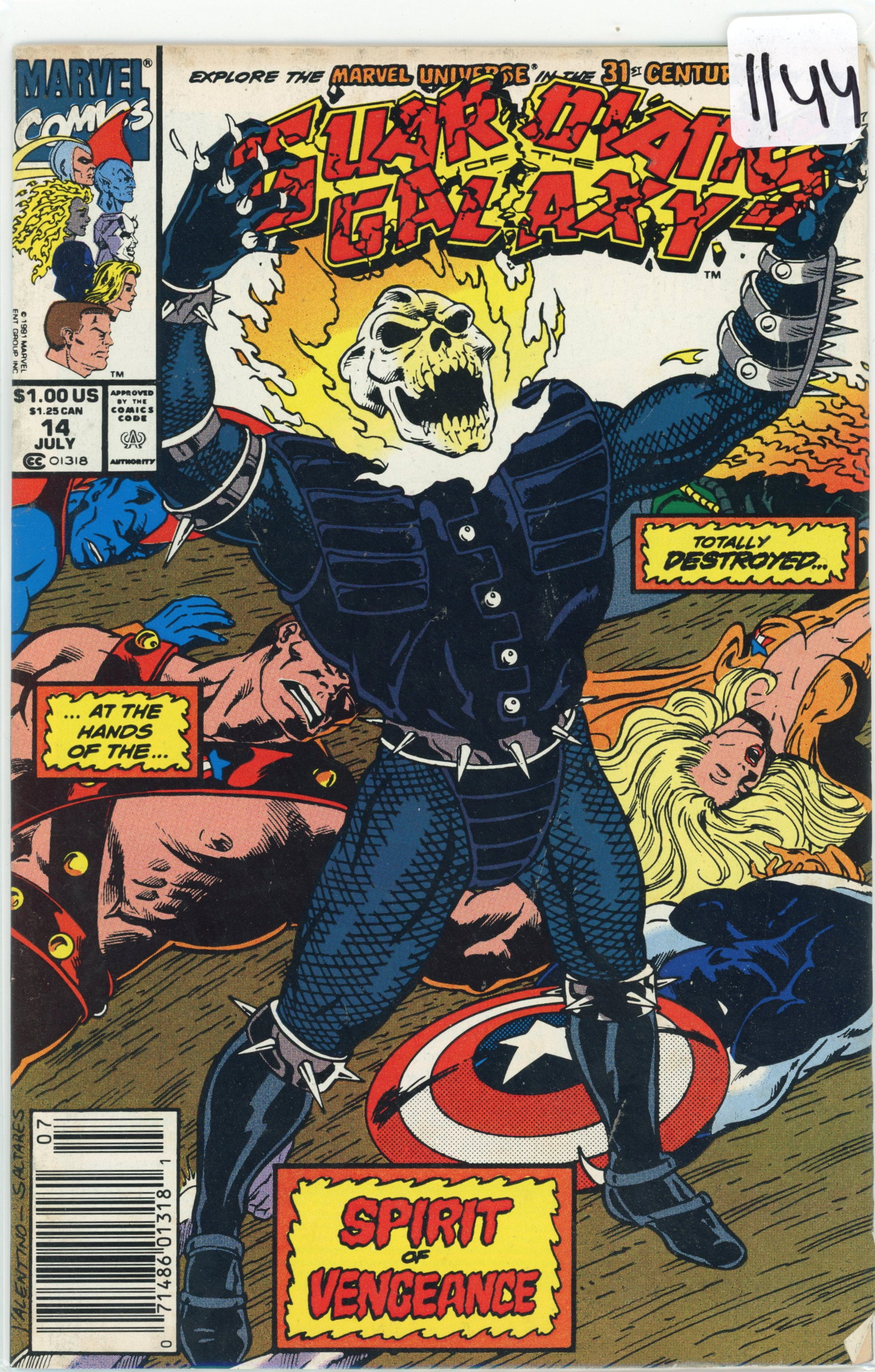 Guardians of the Galaxy Issue #14 (1991) is part of the Marvel Comics series set in the 31st (1 of 1)