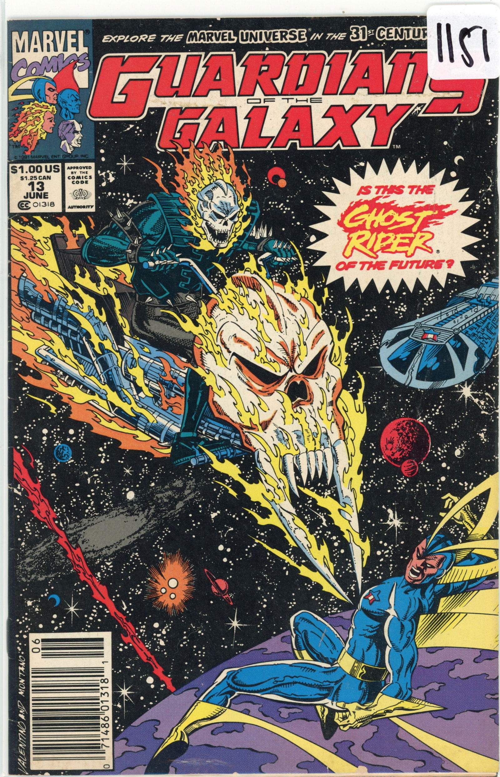 Guardians of the Galaxy Issue #13 (1991) is part of the original Guardians of the Galaxy series, set (1 of 1)