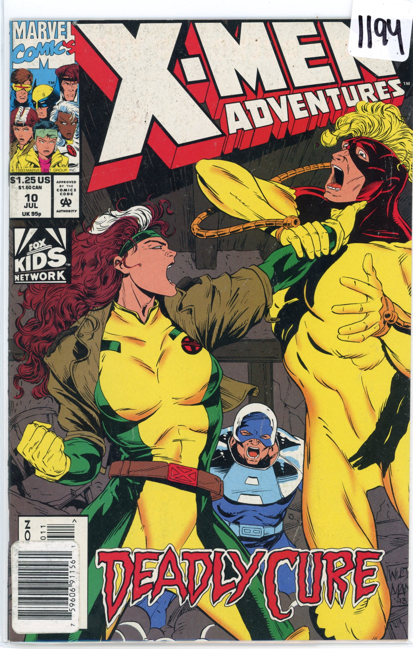 X-Men Issue #10 (1993) is part of the X-Men (Vol. 2) series, which began in 1991 under the creative: X-Men Issue #10 (1993) is part of the X-Men (Vol. 2) series, which began in 1991 under the creative team of writer Chris Claremont and artist Jim Lee. This series was incredibly popular and is known f