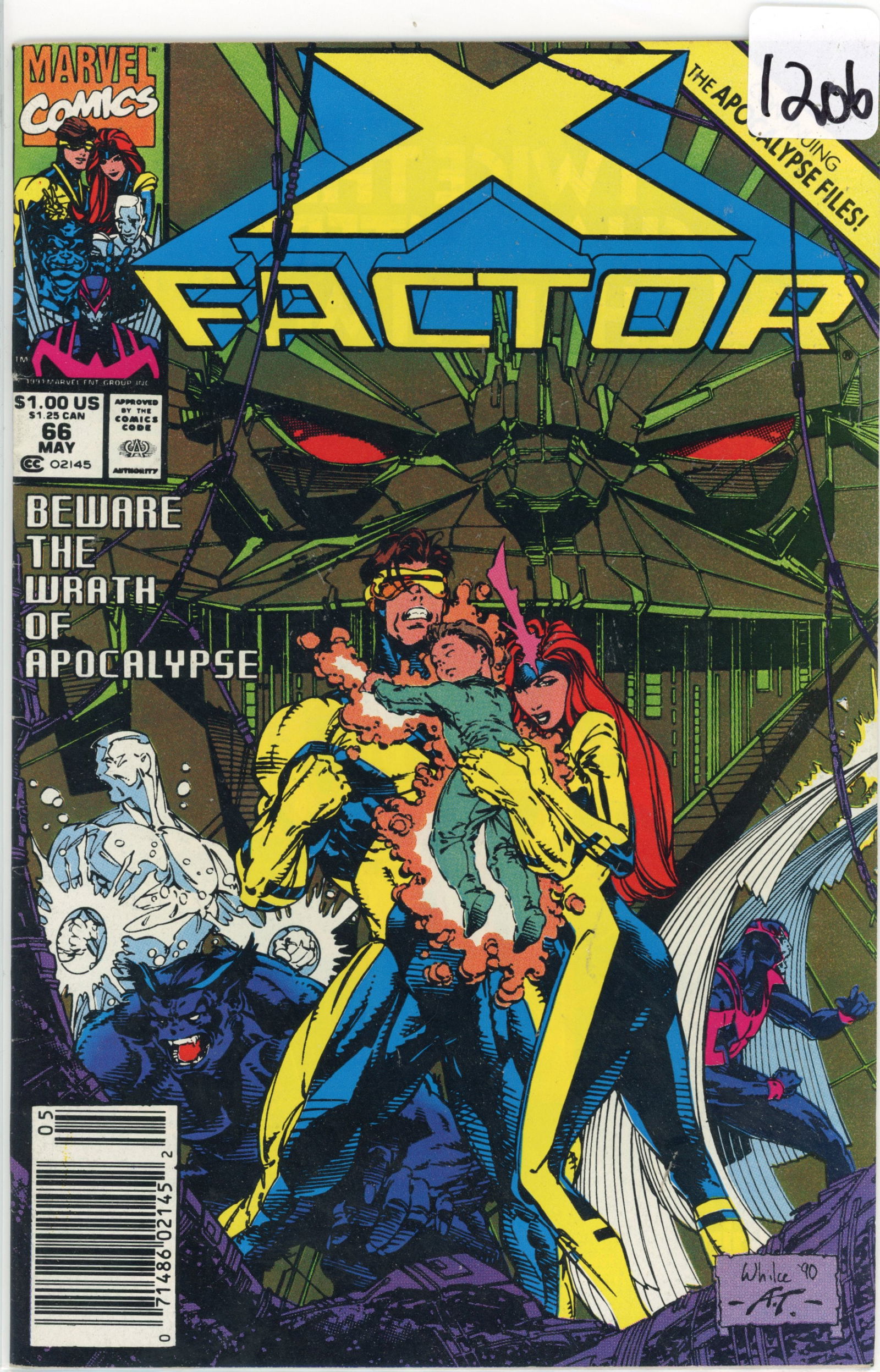 1990 Marvel X-Factor Issue 66 (1 of 1)