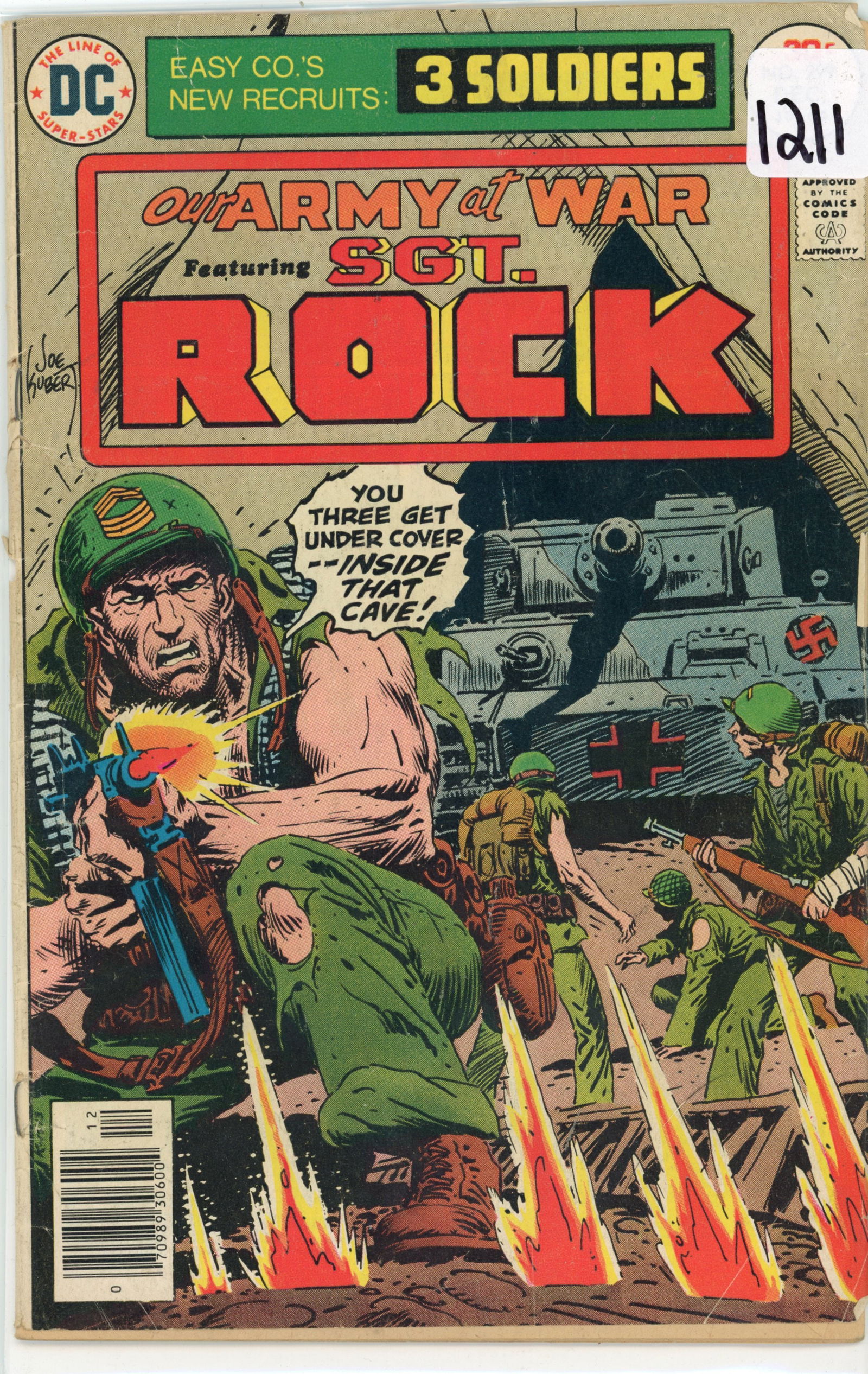 1976 DC SGT Rock Issue 299 (1 of 1)