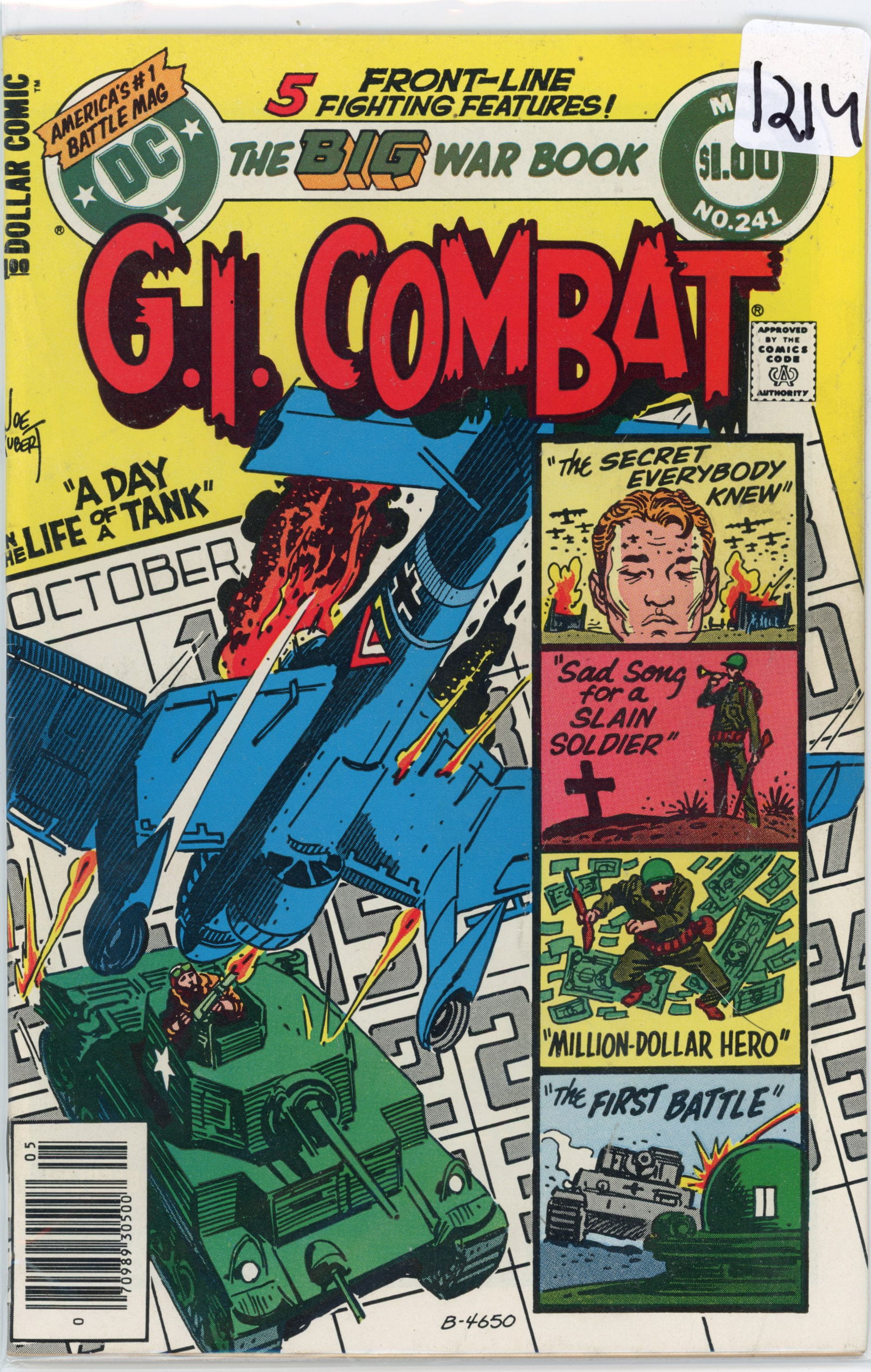 1982 DC G.I Combat Issue 241 (1 of 1)