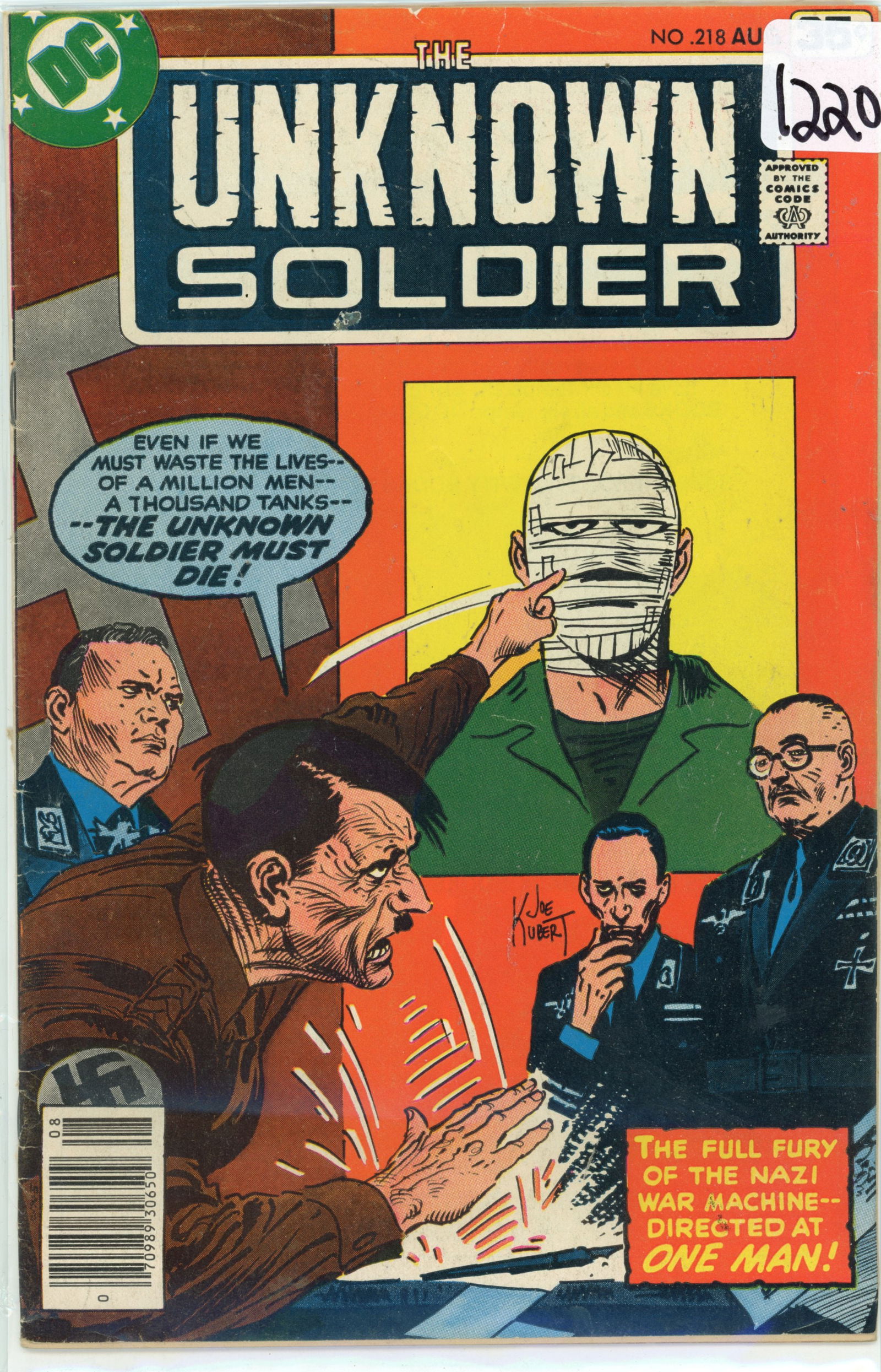 1978 DC The Unknown Soldier 218 (1 of 1)