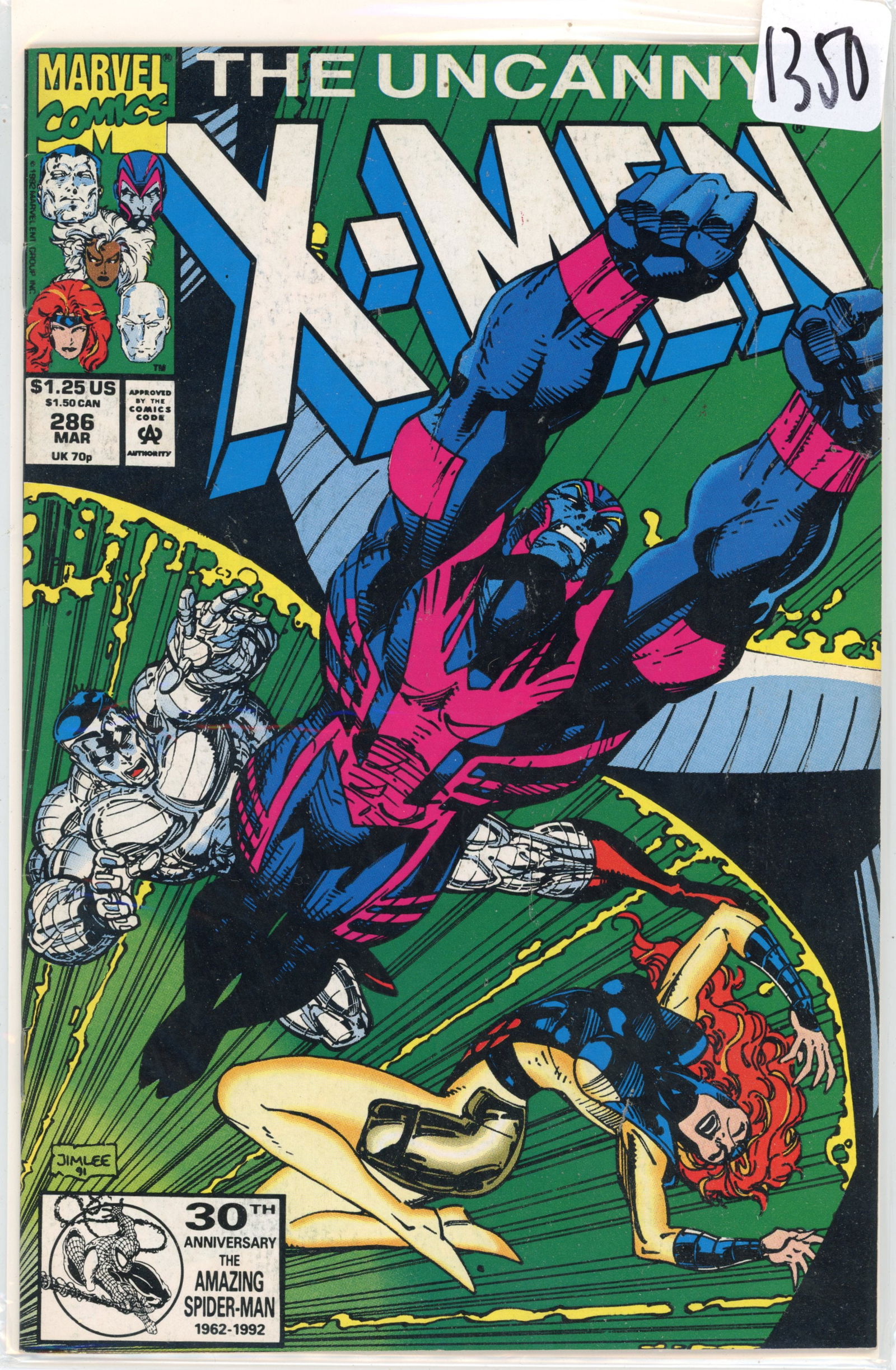 1992 Marvel X-Men Issue 286 (1 of 1)