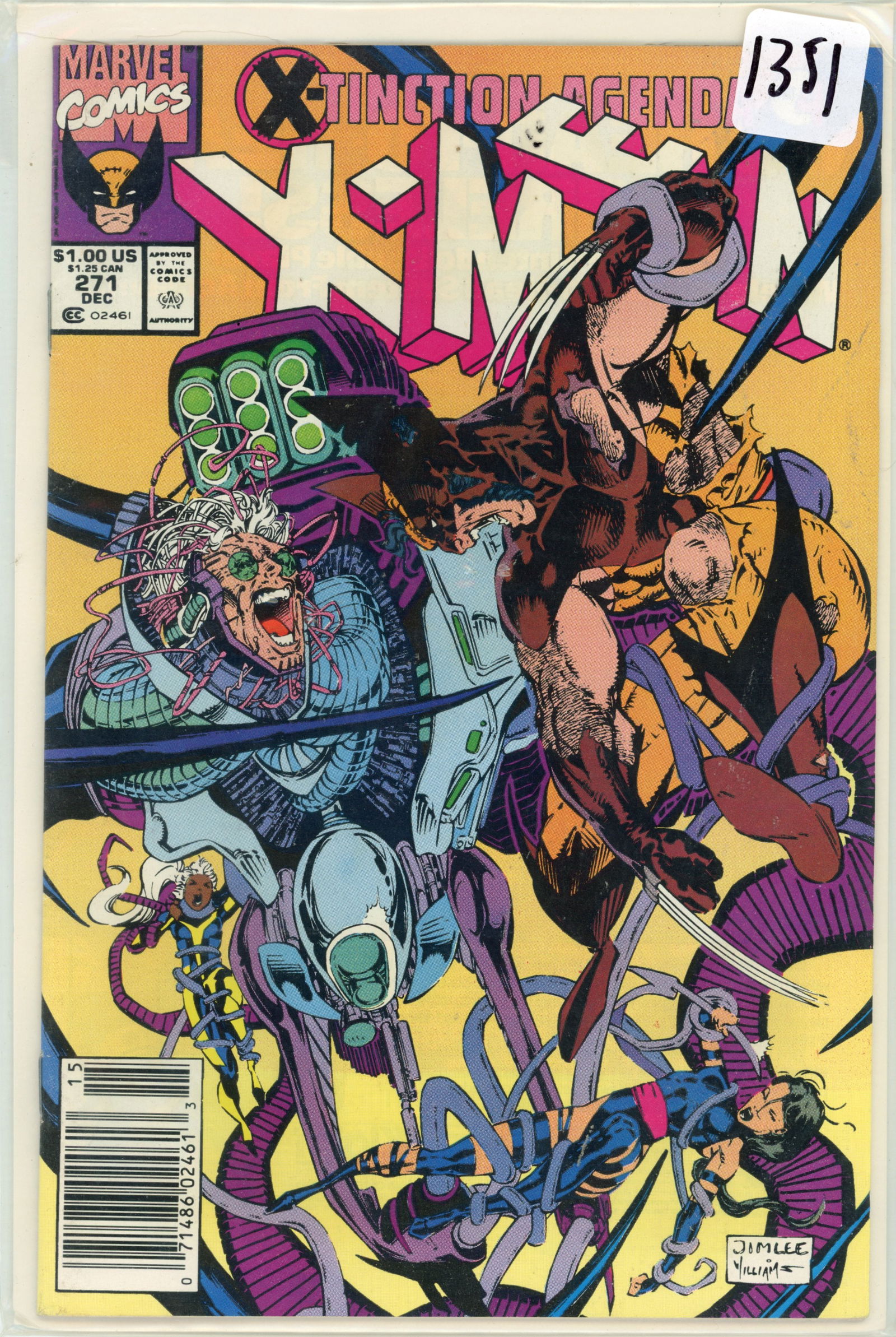 1992 Marvel X-Men Issue 271 (1 of 1)