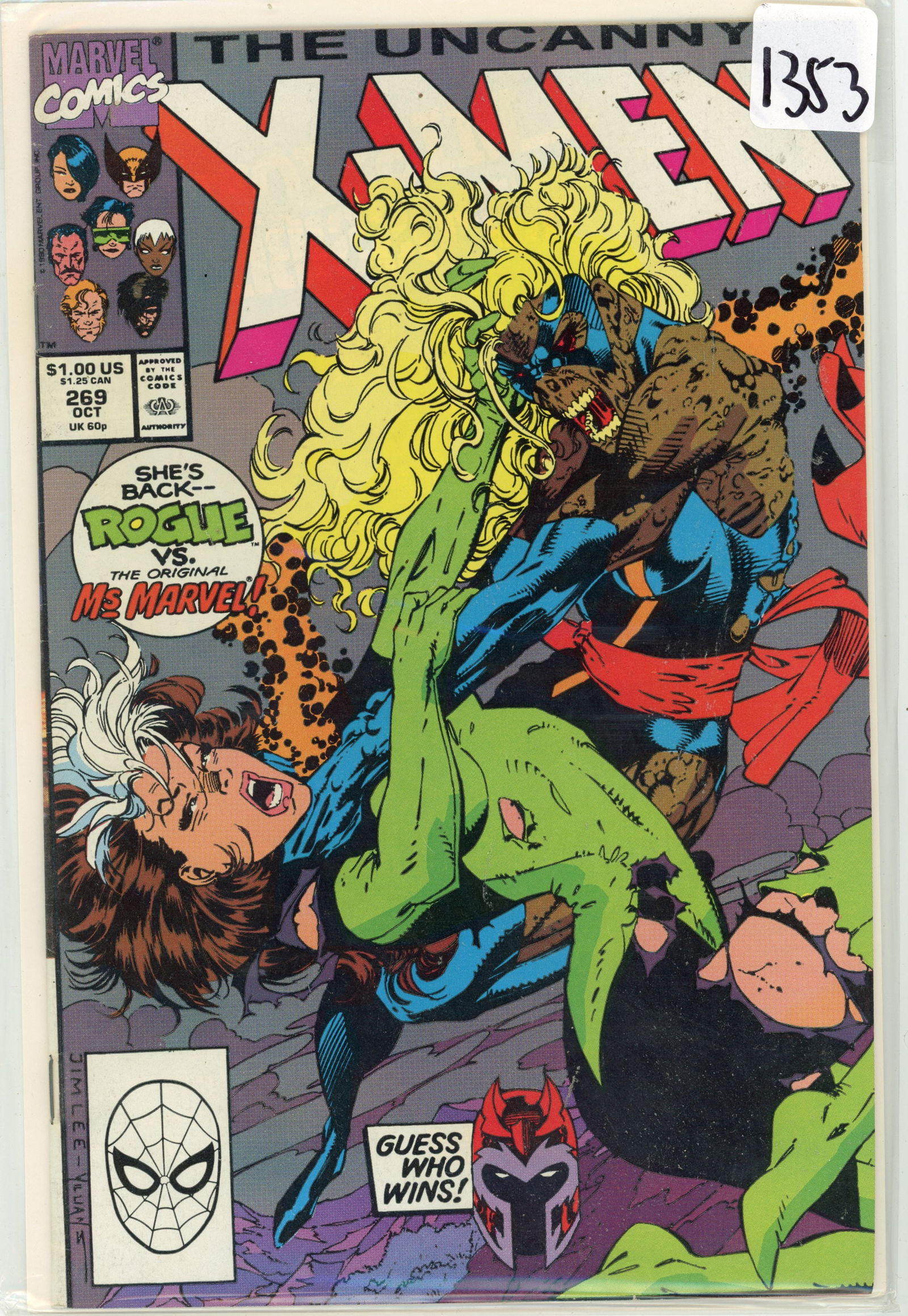 1990 Marvel X-Men Issue 269 (1 of 1)