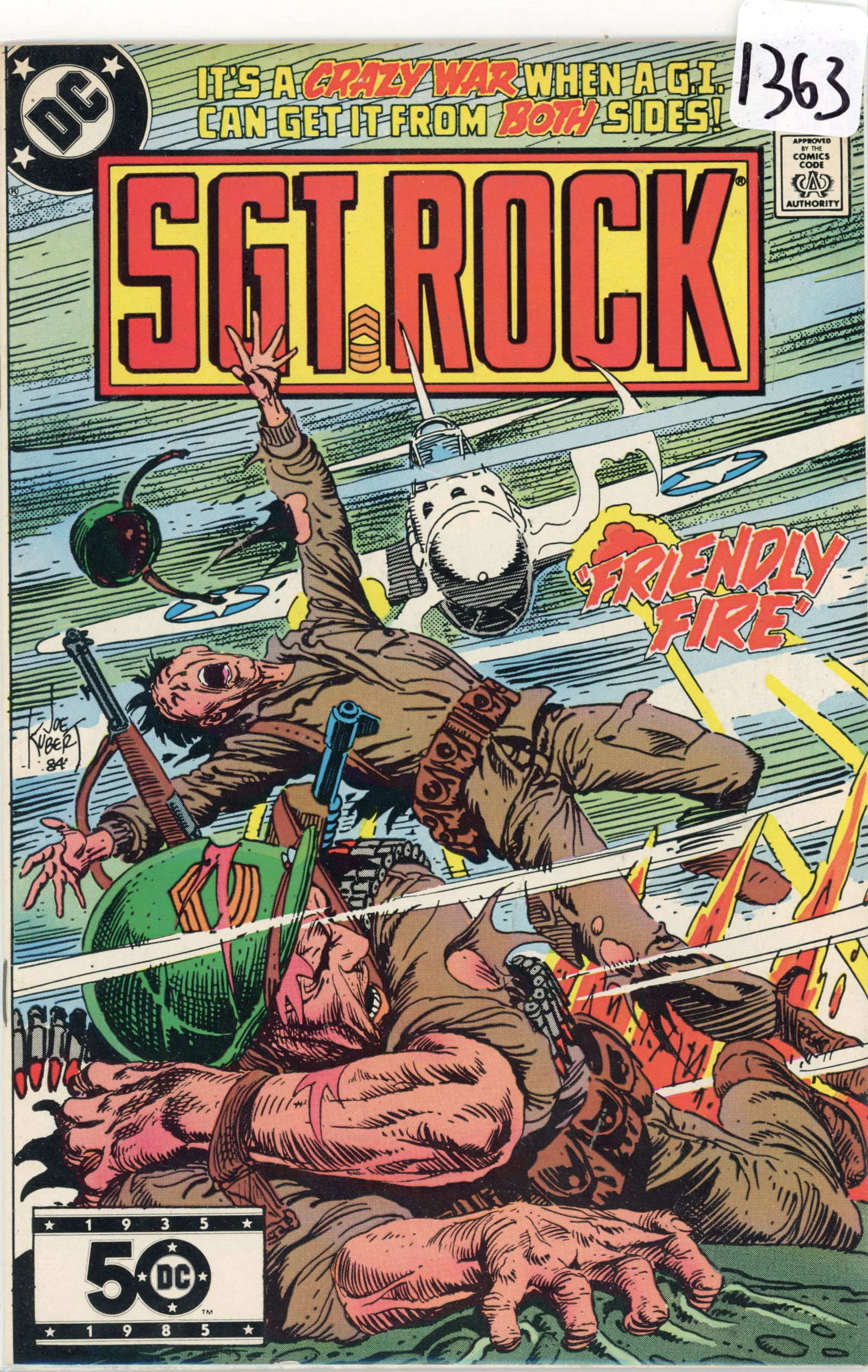 1986 DC SGT Rock Issue 409 (1 of 1)