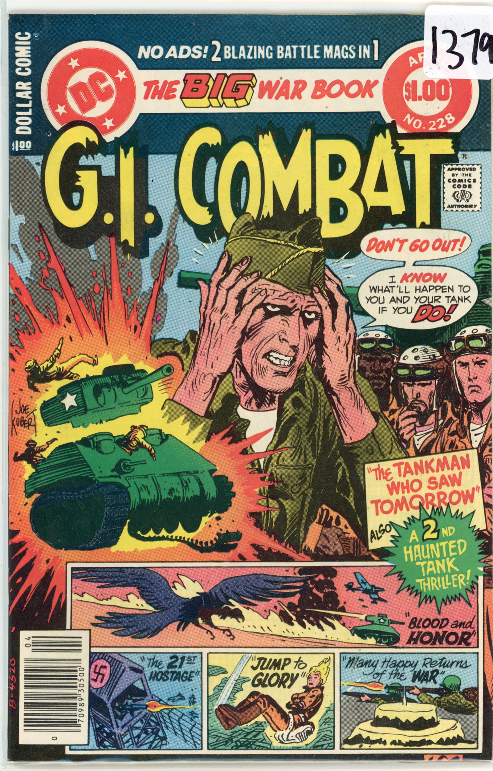 1980 DC GI Combat Issue 228 (1 of 1)