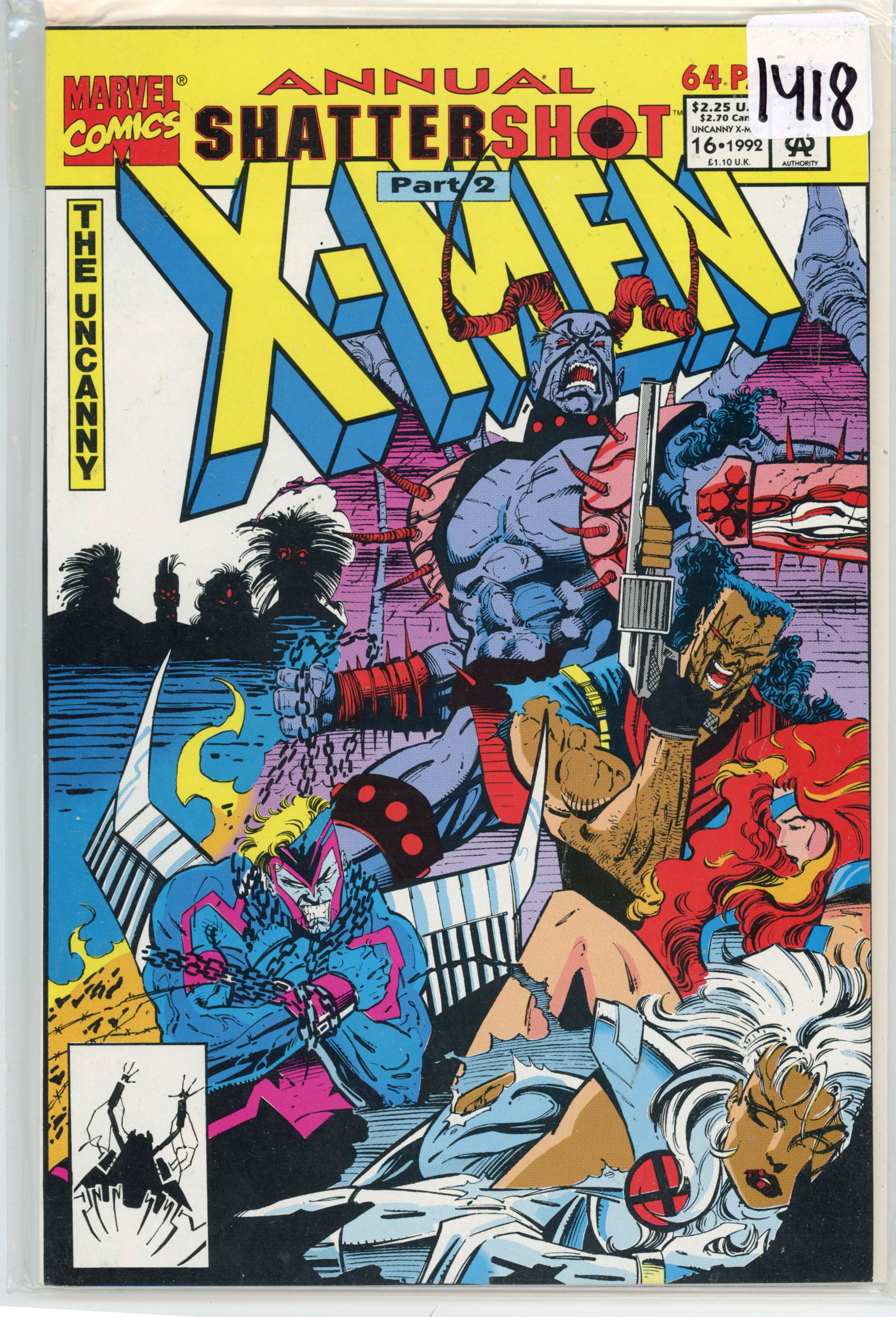 1992 Marvel Shattershot Issue 16 (1 of 1)