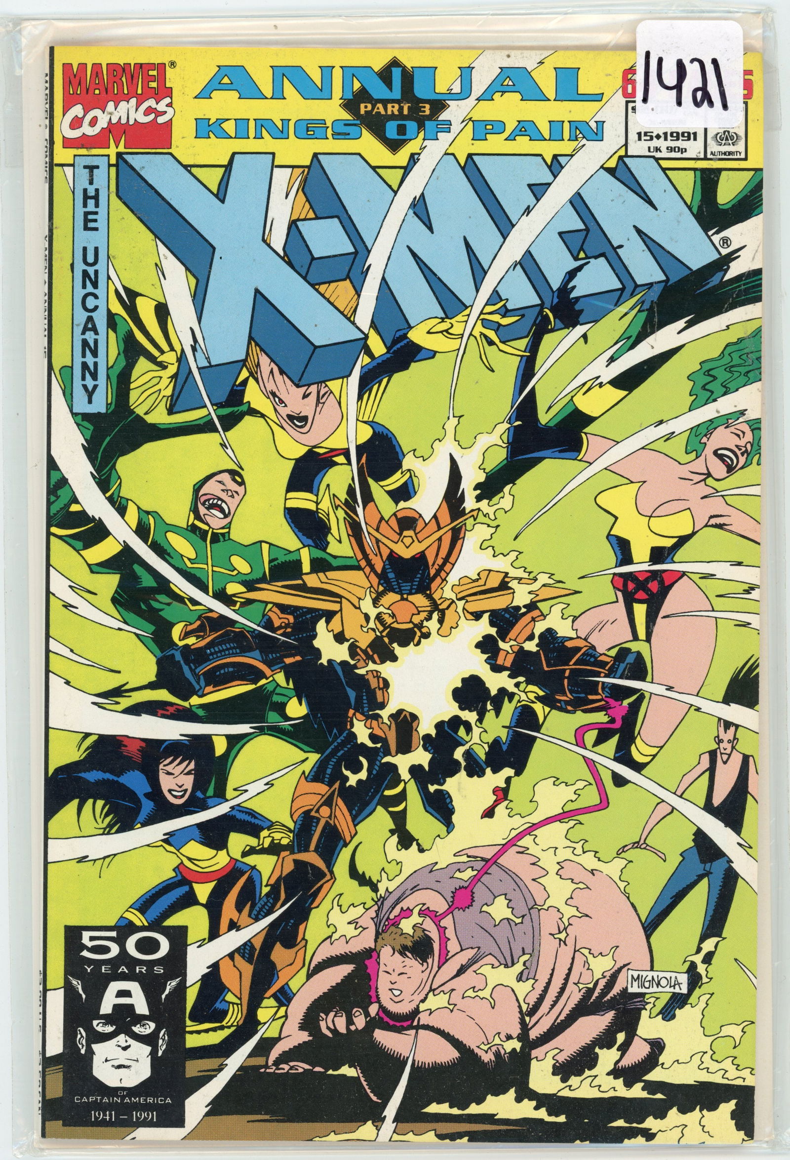 1991 Marvel X-Men Issue 15 (1 of 1)
