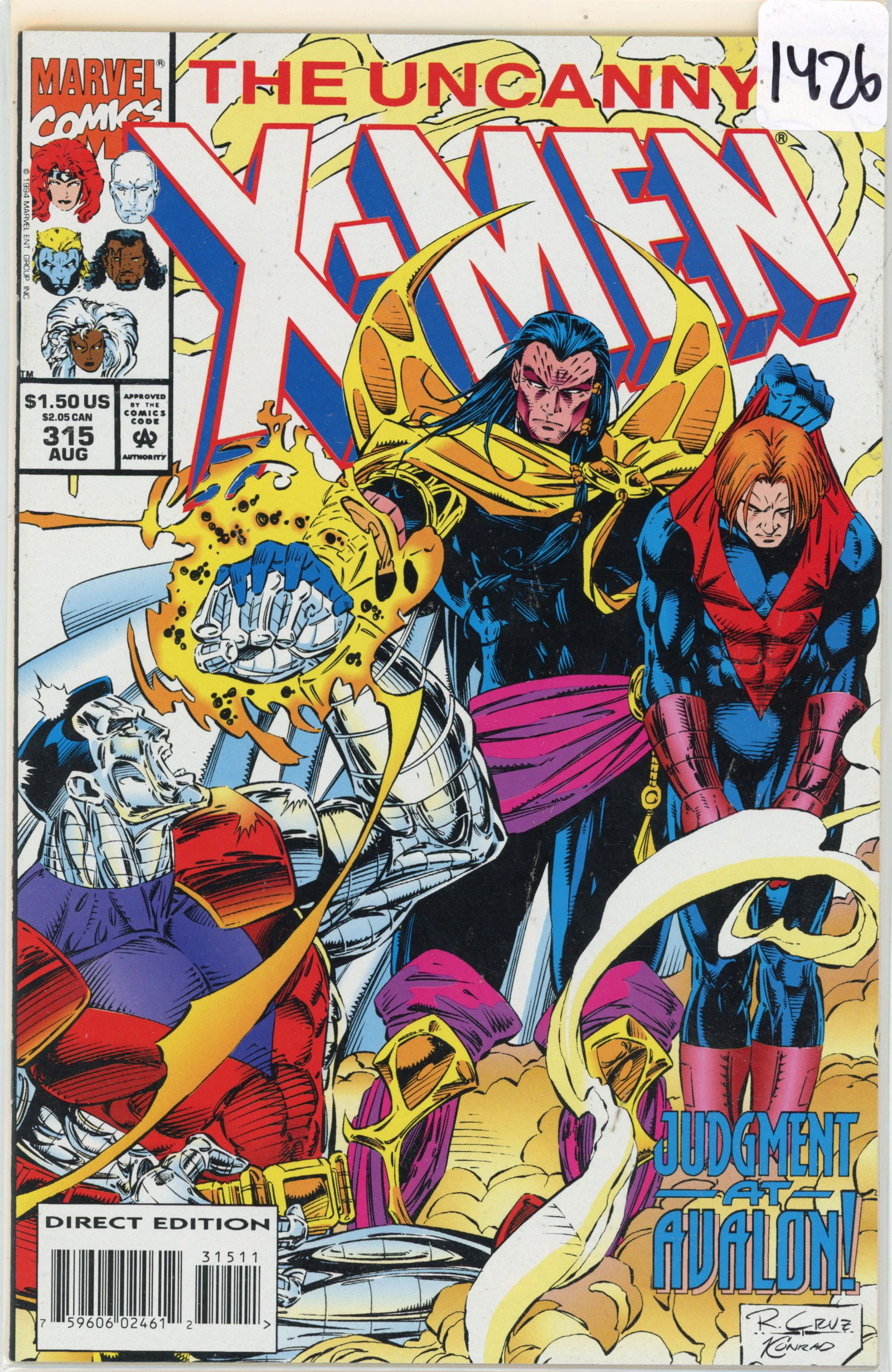 1994 Marvel X-Men Issue 315 (1 of 1)