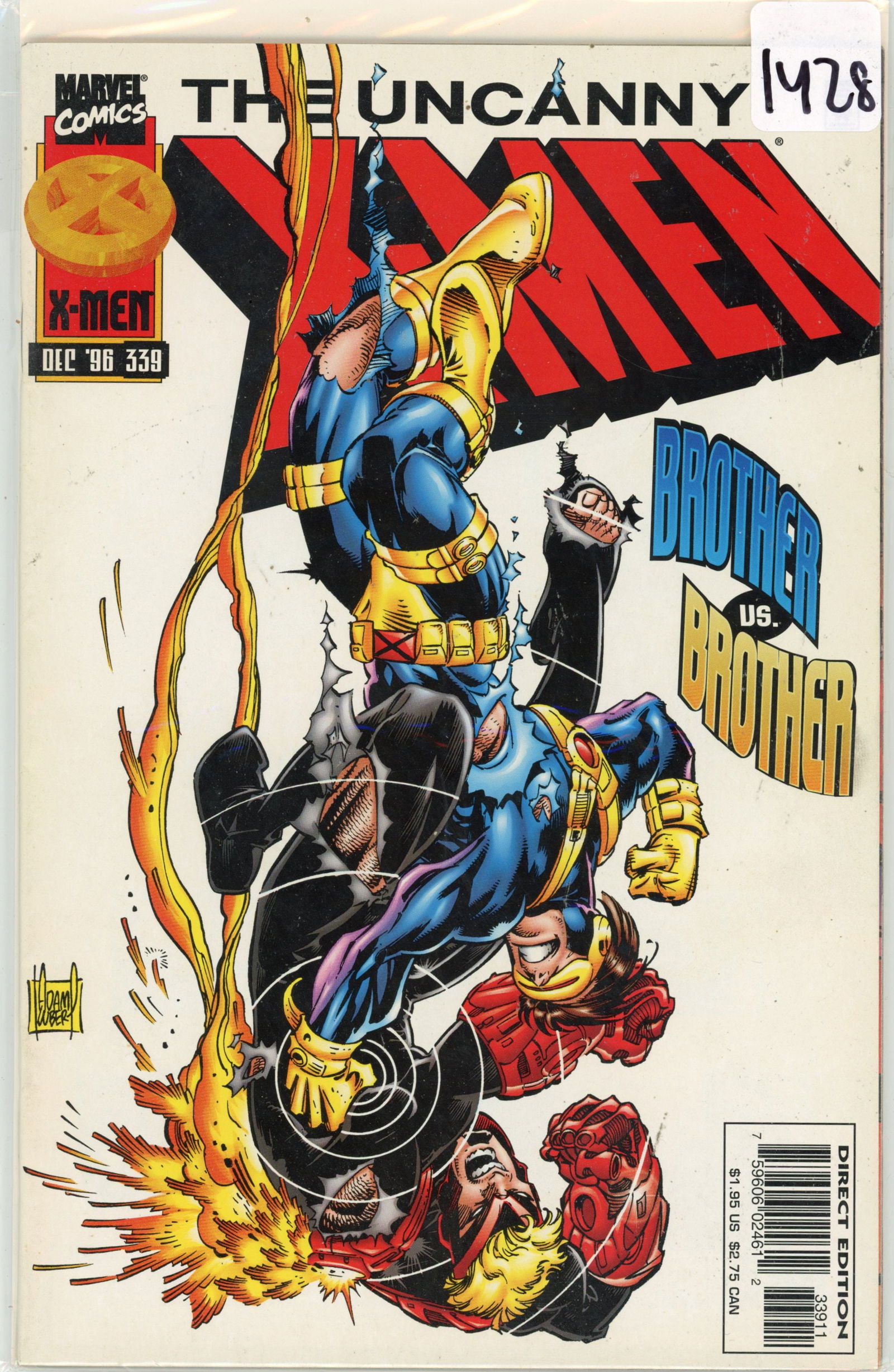 1996 Marvel X-Men Issue 339 (1 of 1)