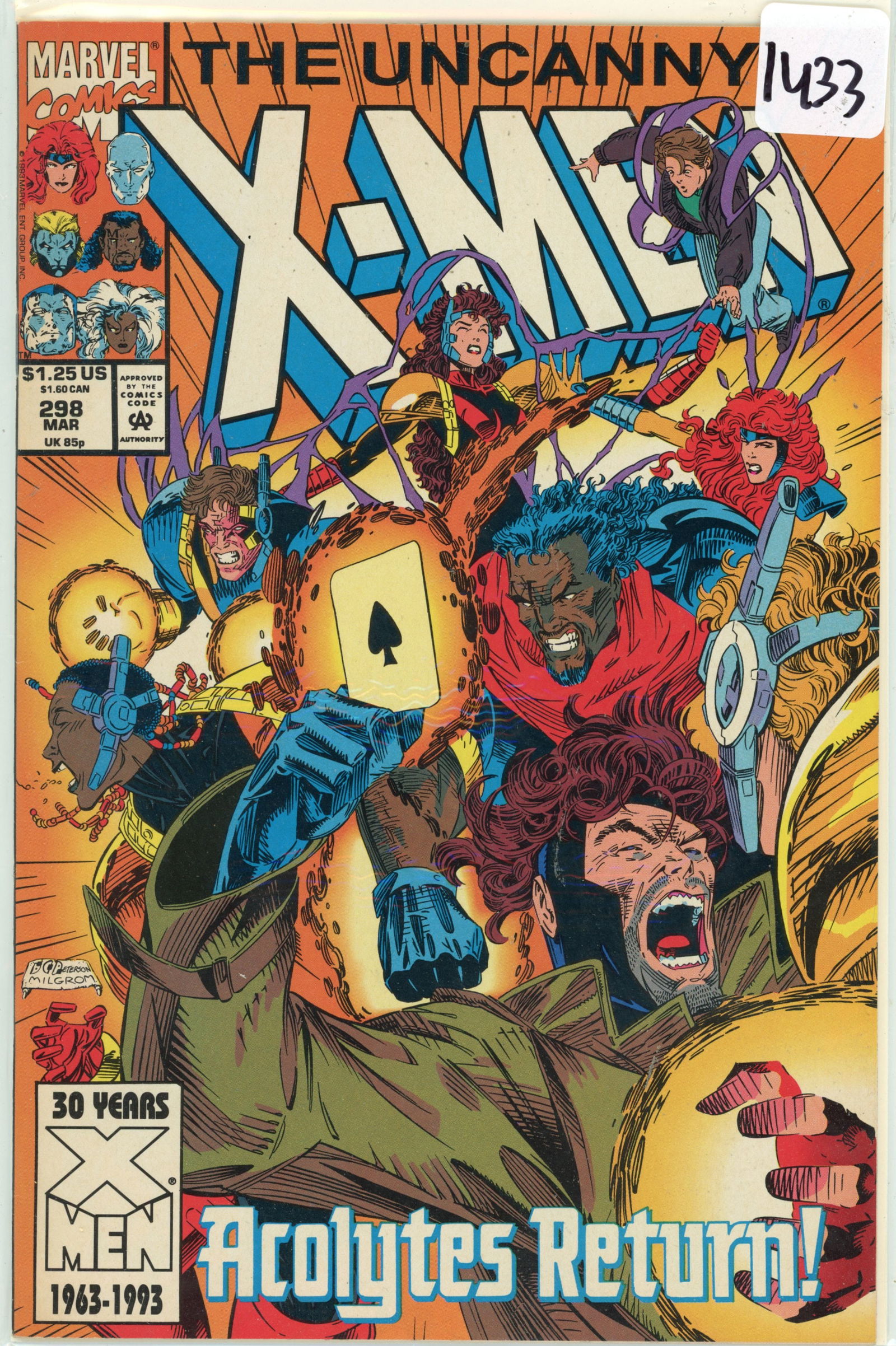 1993 Marvel X-Man Issue 298 (1 of 1)