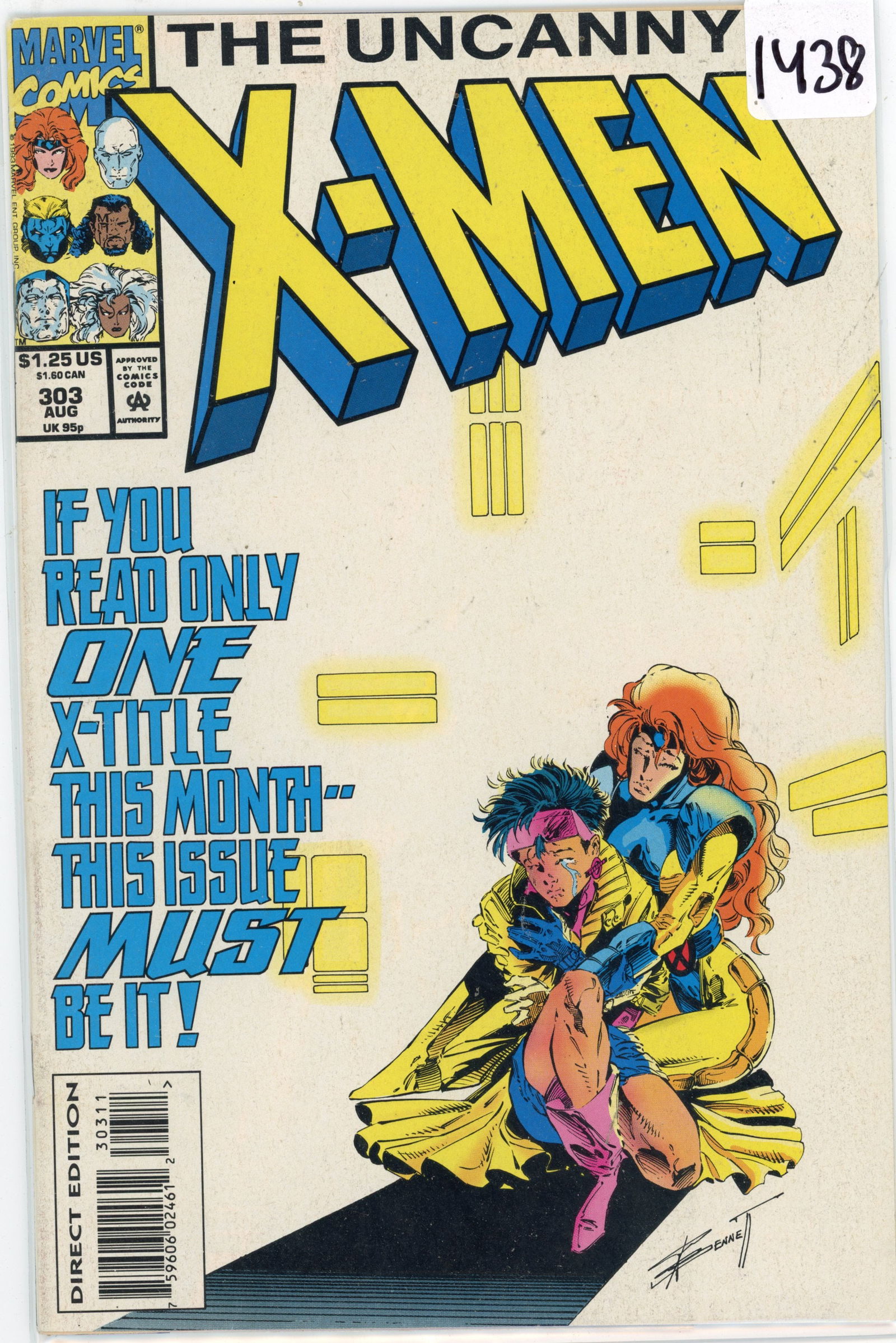 1993 Marvel X-Men Issue 303 (1 of 1)