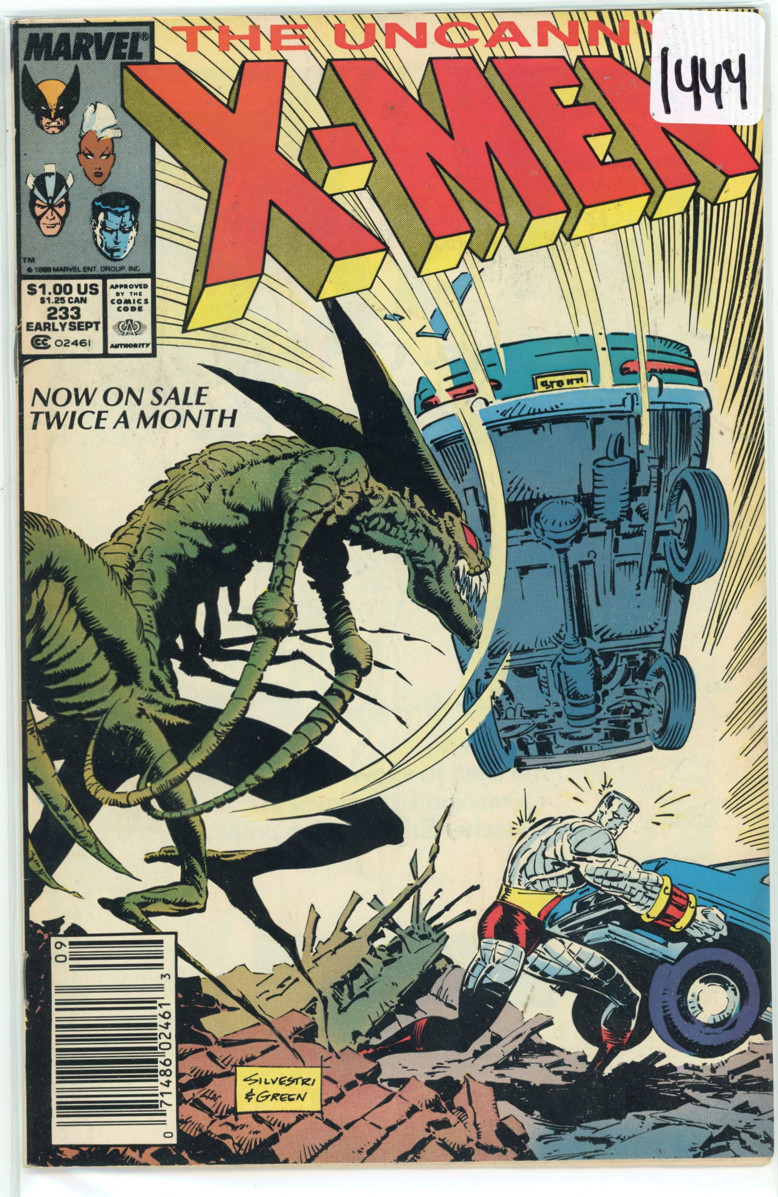 1988 Marvel X-Men Issue 233 (1 of 1)