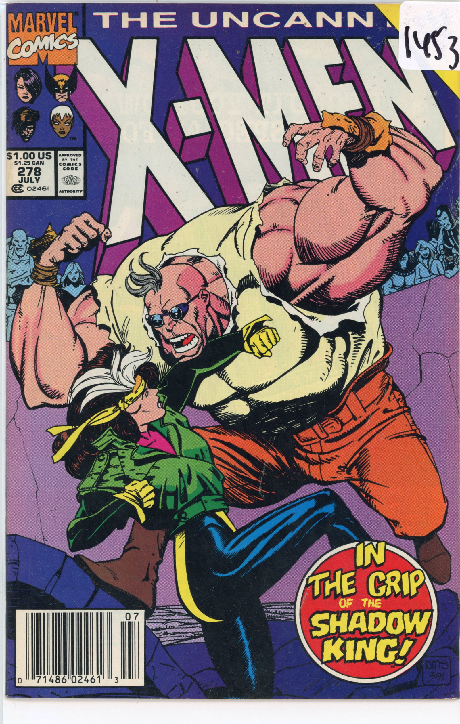 1991 Marvel X-Men Issue 278 (1 of 1)