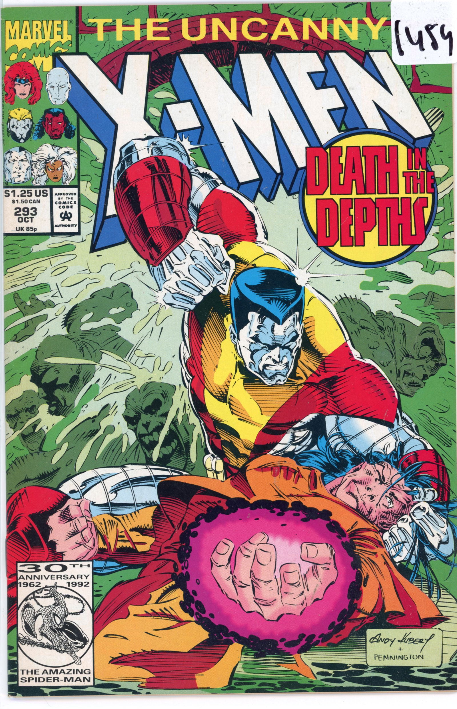 1992 Marvel X-Men Issue 293 (1 of 1)