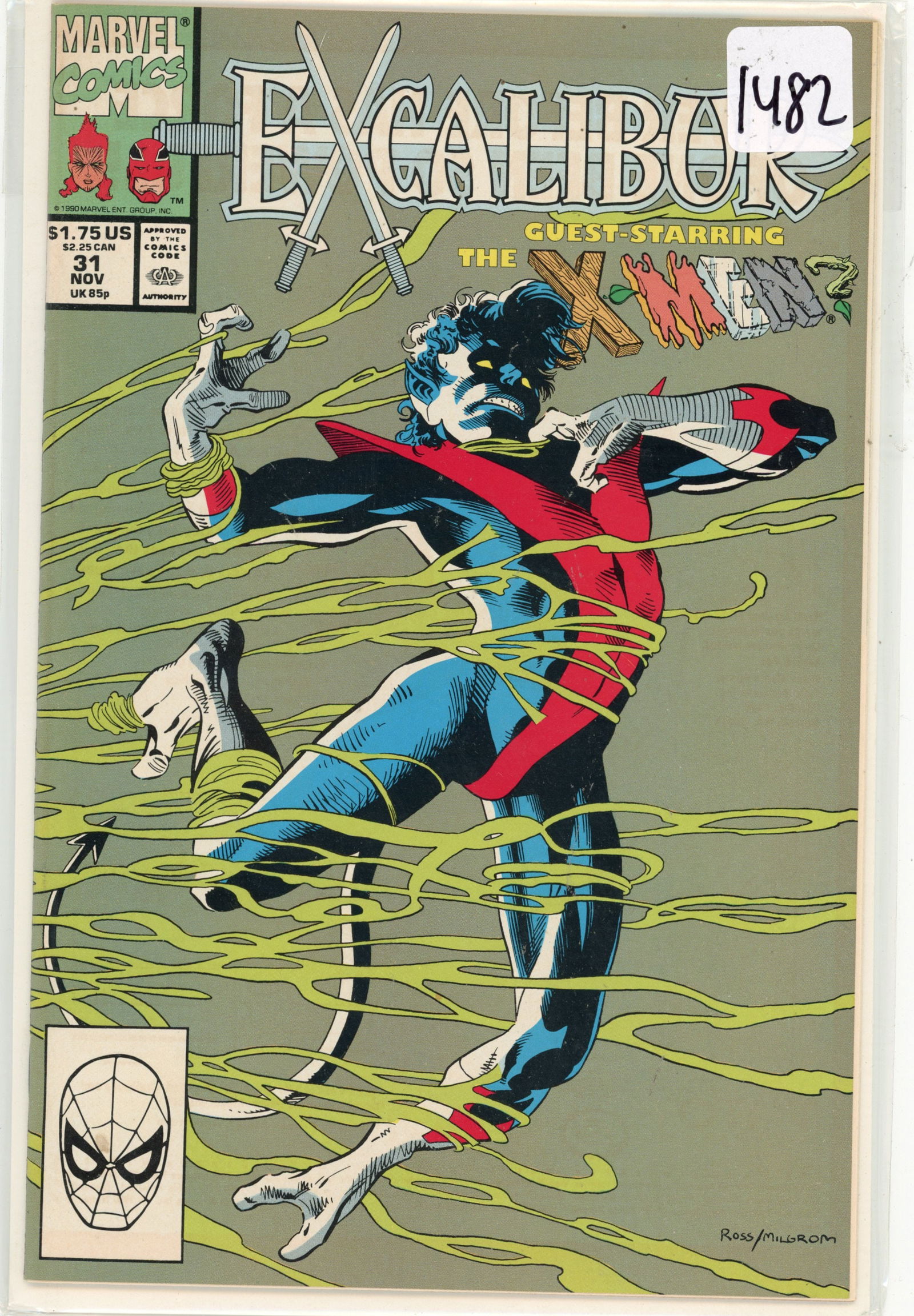1990 Marvel EXCalibur Issue 31 (1 of 1)
