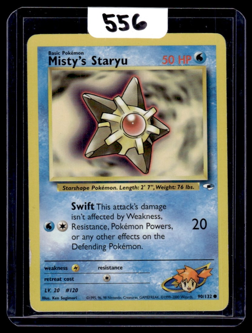 Misty's Staryu - Gym Heroes Pokemon Card: Misty's Staryu - Gym Heroes Pokemon Card