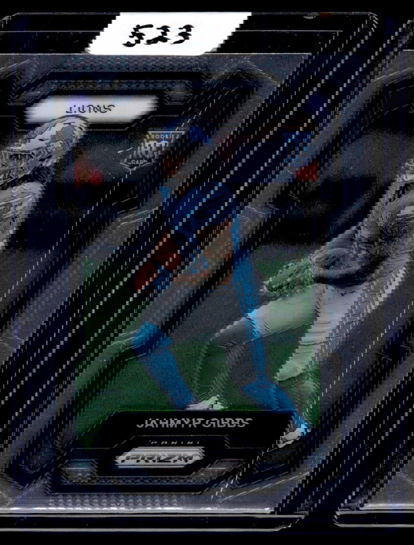 2023 Jahmyr Gibbs Panini Prizm RC (1 of 1)