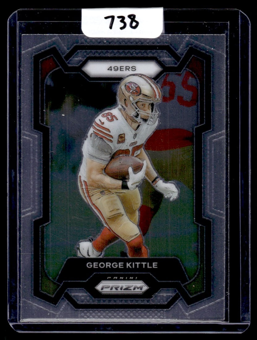 2023 George Kittle Panini Prizm: 2023 George Kittle Panini Prizm