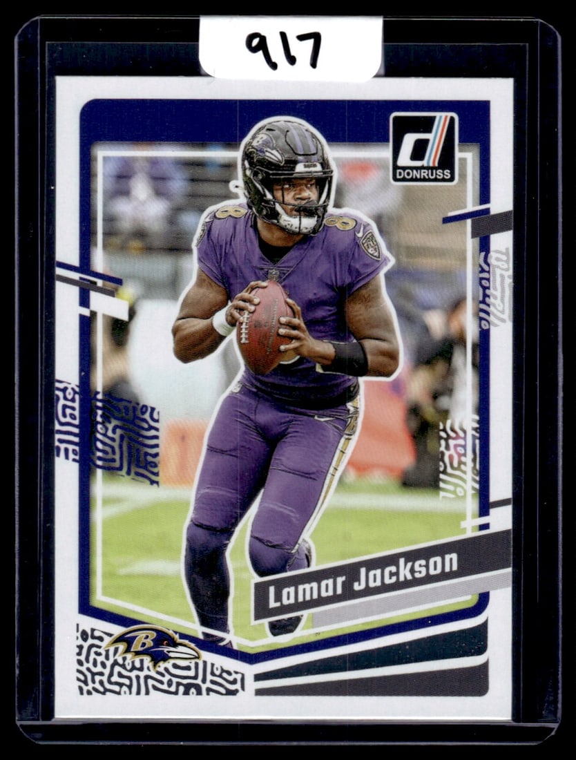 2023 Lamar Jackson Panini Donruss: 2023 Lamar Jackson Panini Donruss