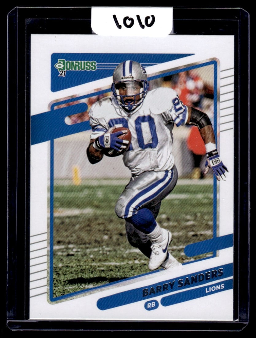 2021 Barry Sanders Panini Donruss: 2021 Barry Sanders Panini Donruss