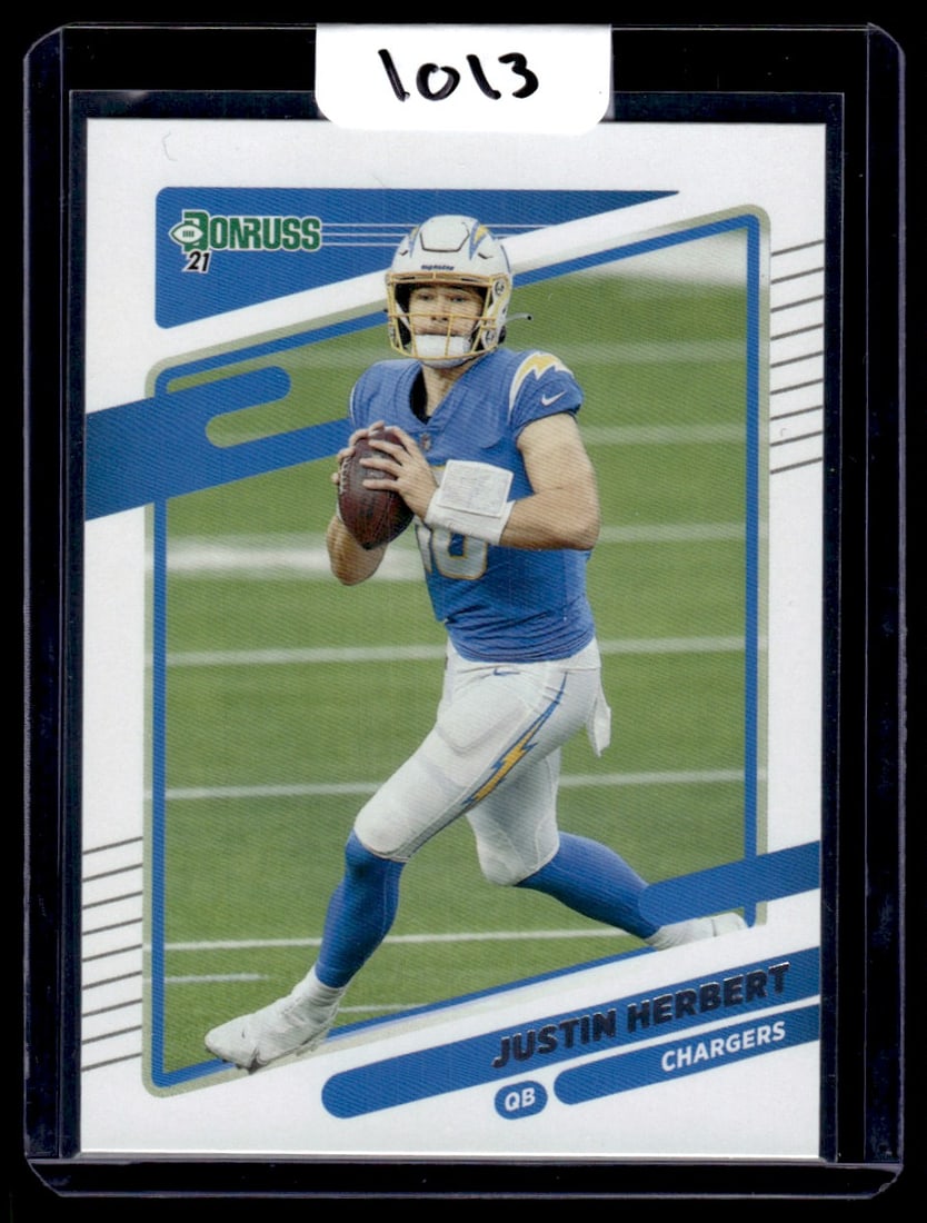 2021 Justin Herbert Panini Donruss (1 of 2)
