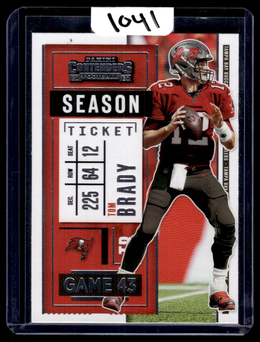2020 Tom Brady Panini Contenders Season Ticket: 2020 Tom Brady Panini Contenders Season Ticket