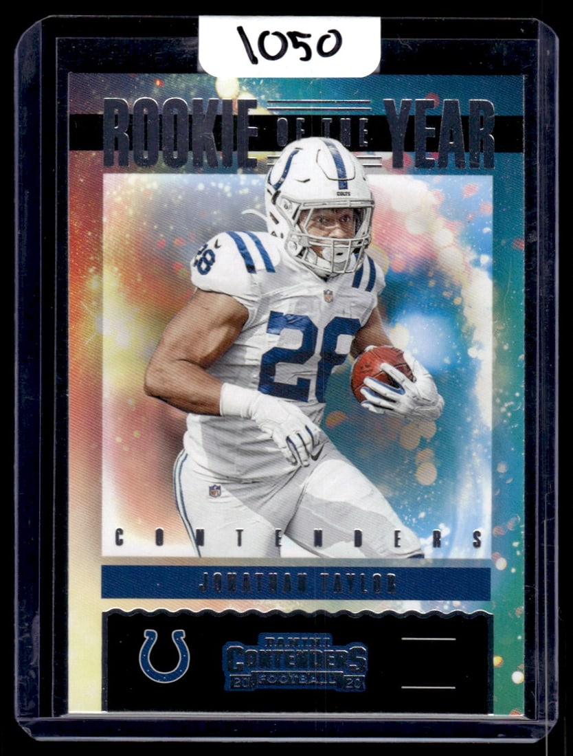 2020 Jonathan Taylor Panini Contenders Rookie of the Year Contenders (1 of 2)
