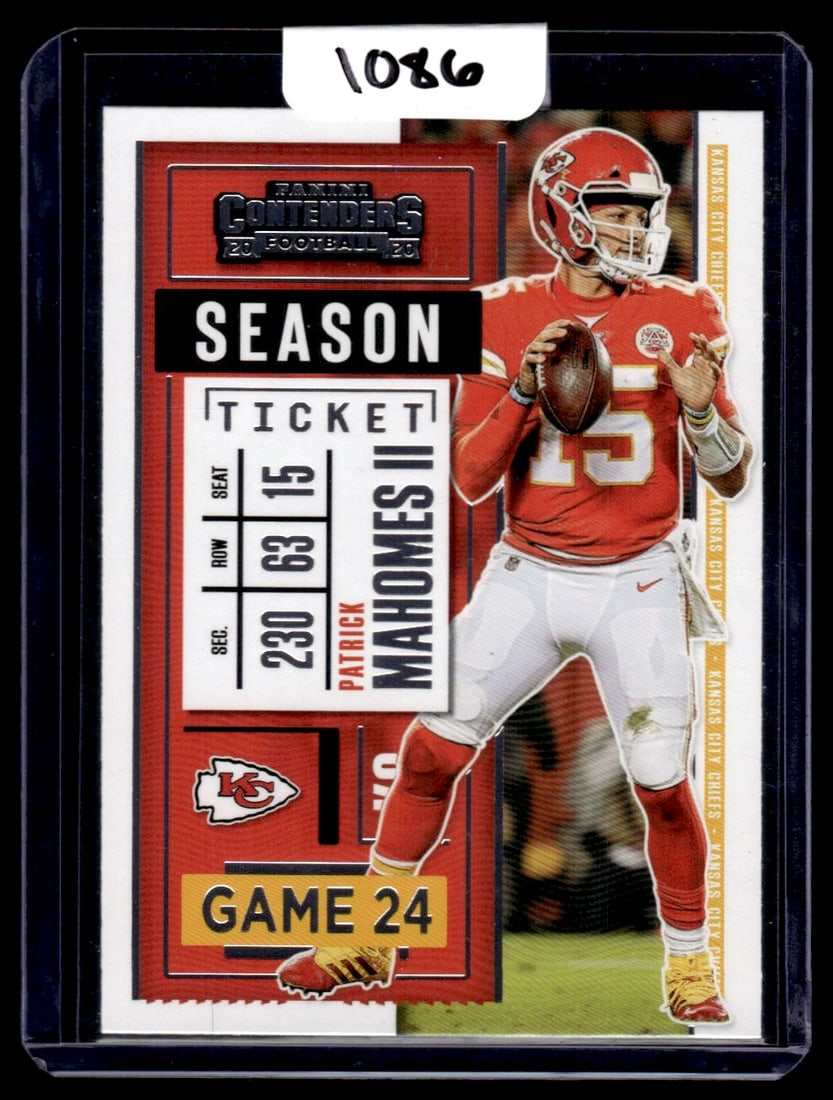 2020 Patrick Mahomes II Panini Contenders Season Ticket (1 of 2)