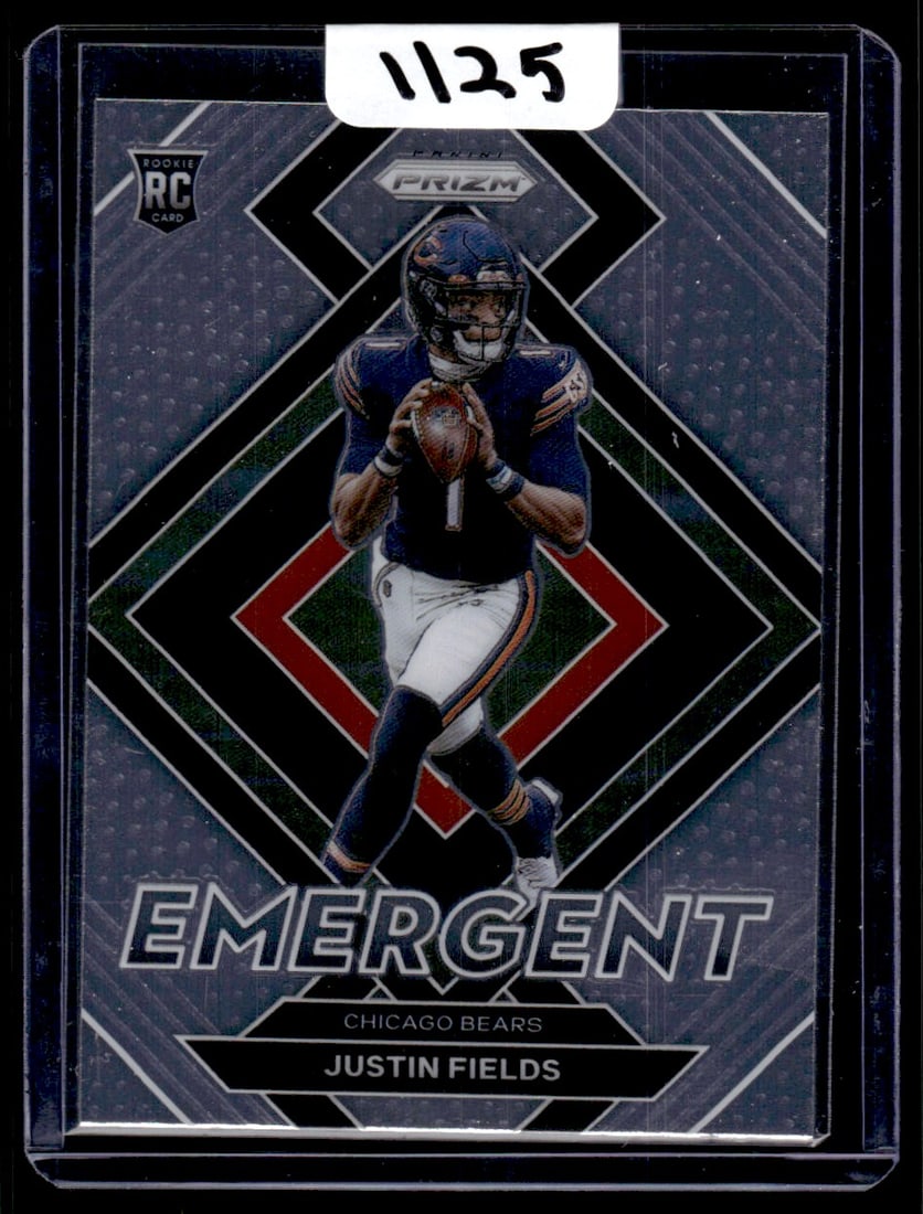 2021 Justin Fields Panini Prizm Emergent - Rookie (1 of 2)