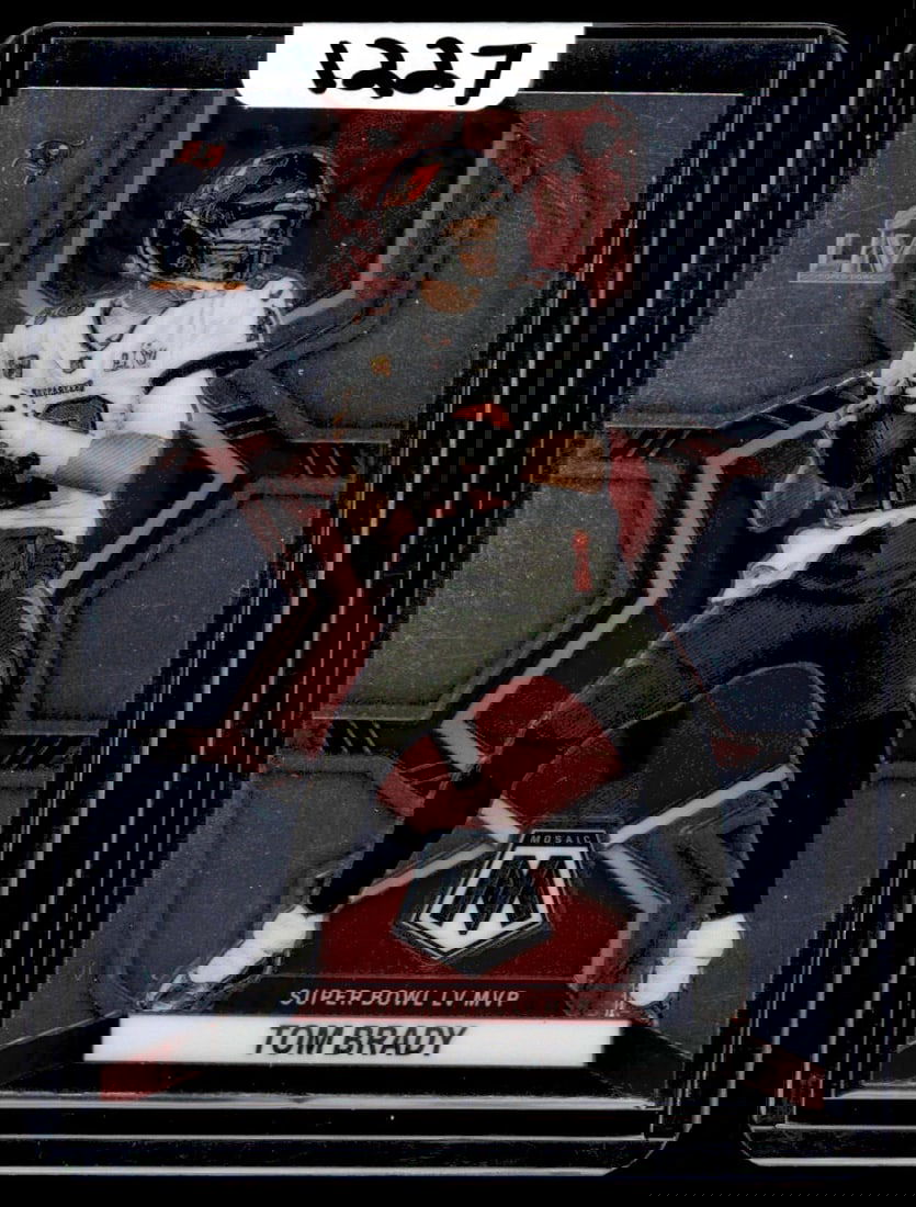 2022 Tom Brady Panini Mosaic Super Bowl LV MVP (1 of 2)