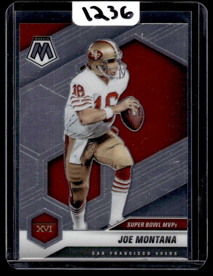 2021 Joe Montana Panini Mosaic Super Bowl MVPs: 2021 Joe Montana Panini Mosaic Super Bowl MVPs